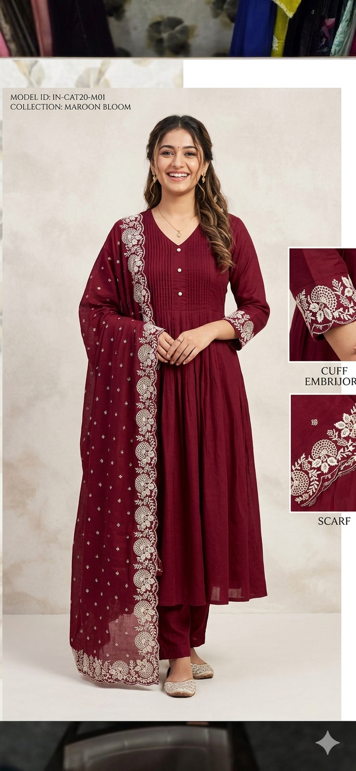 Kurti pant with duppta
