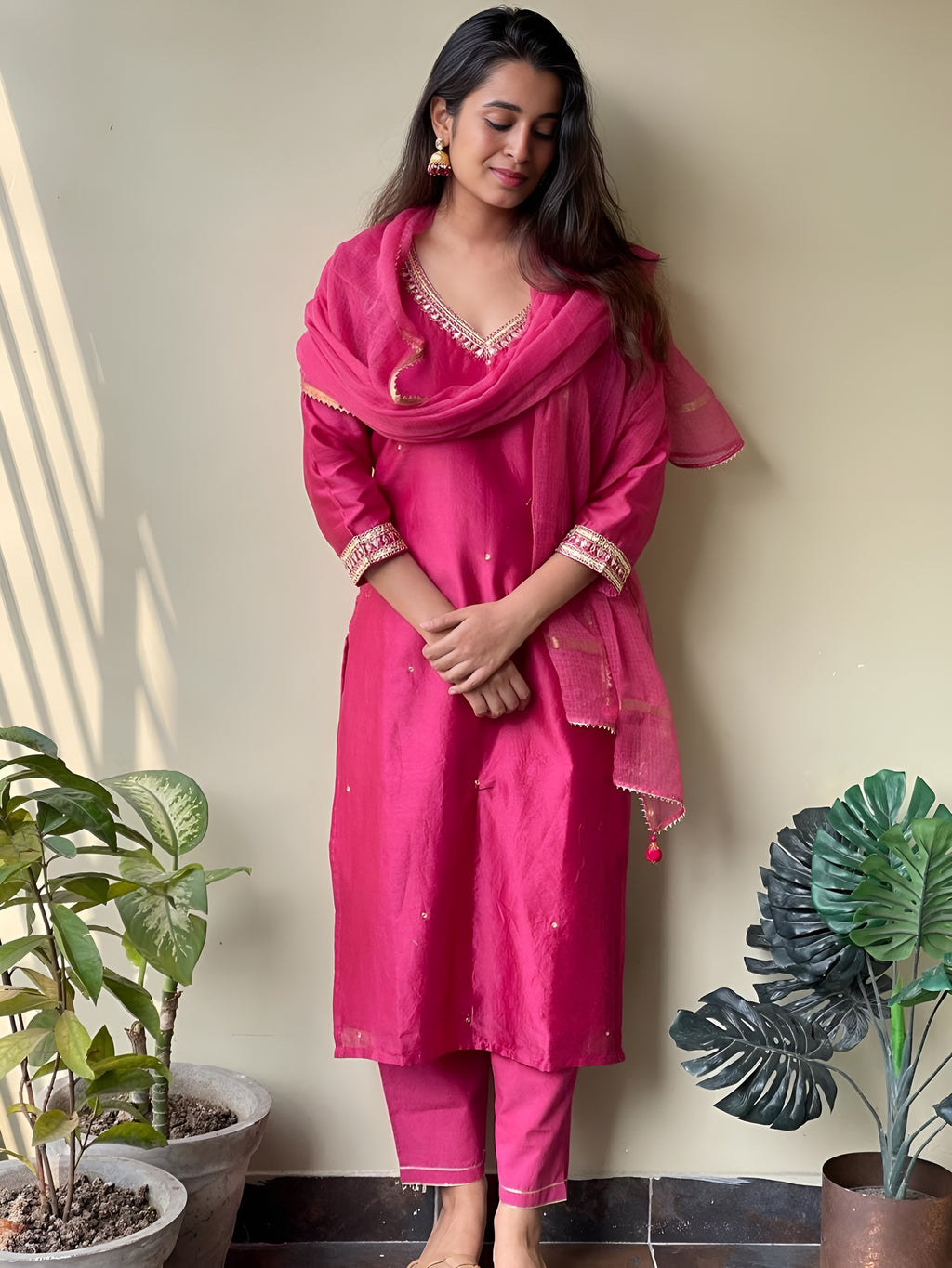 kurti pant with duppta