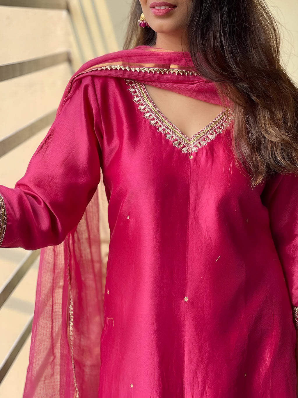 kurti pant with duppta