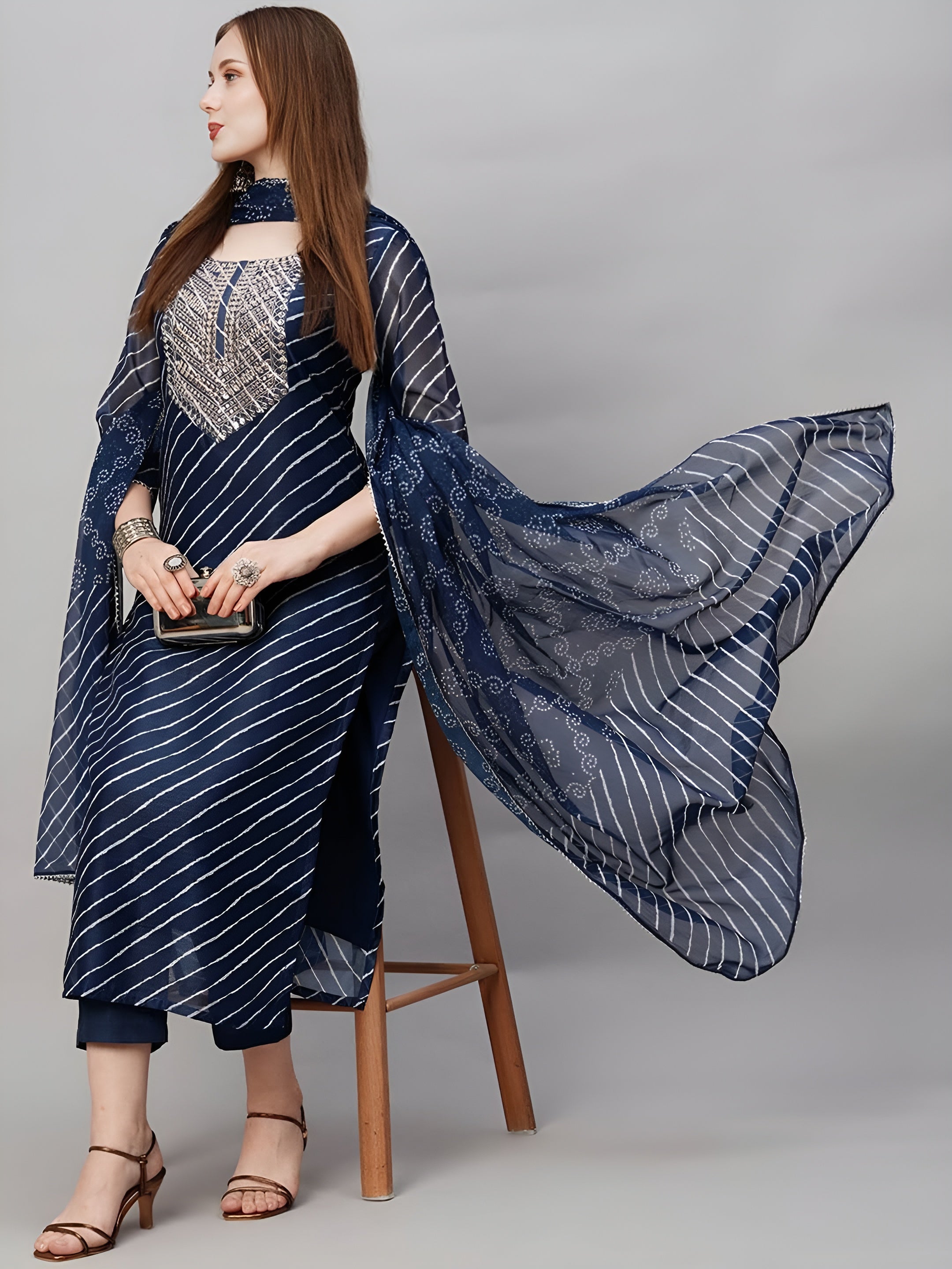 Kurti pant with duppta