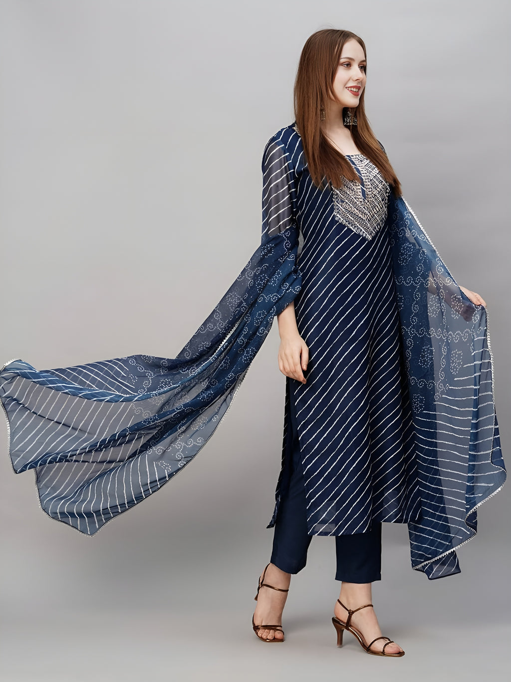 Kurti pant with duppta