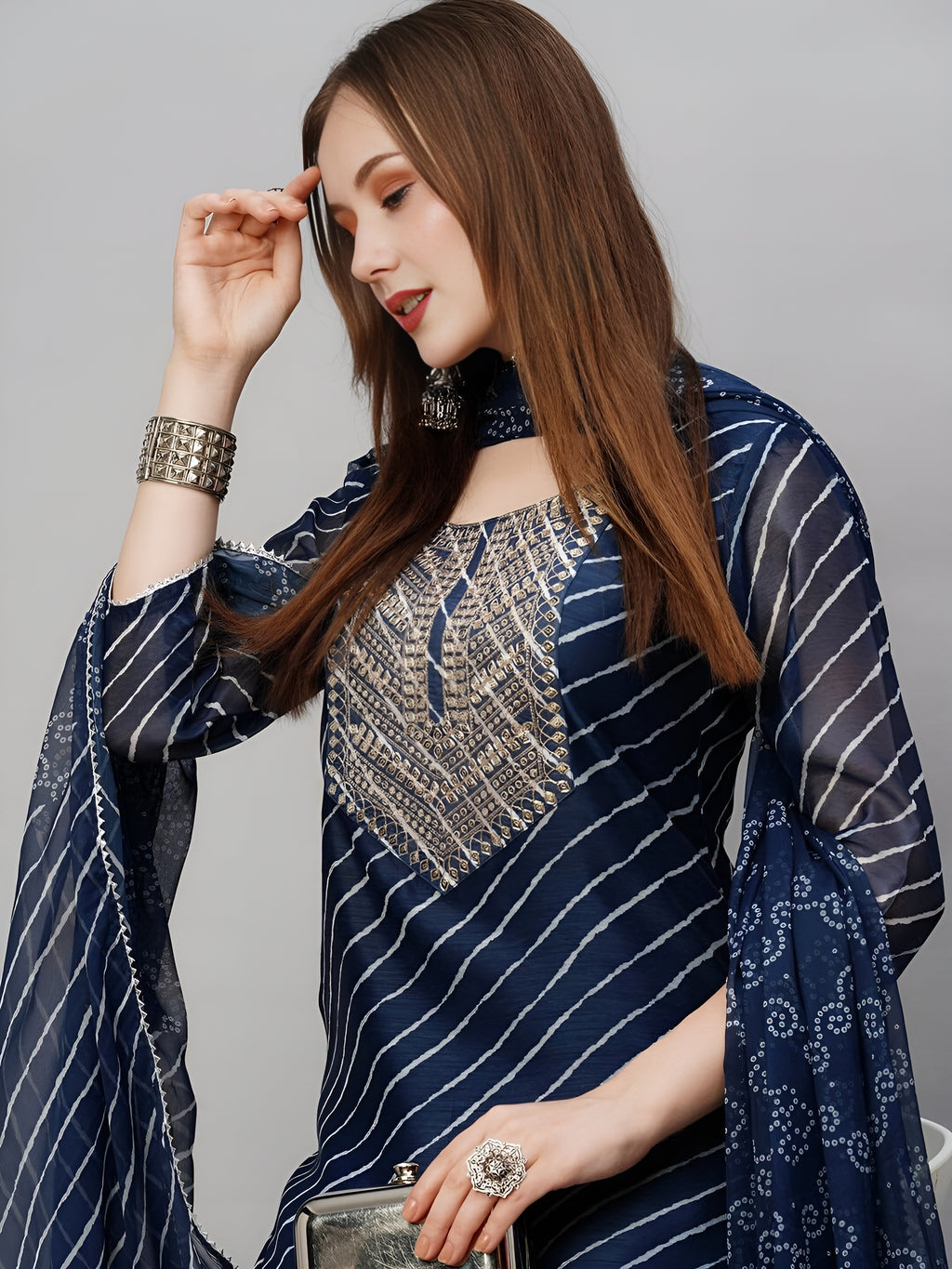 Kurti pant with duppta