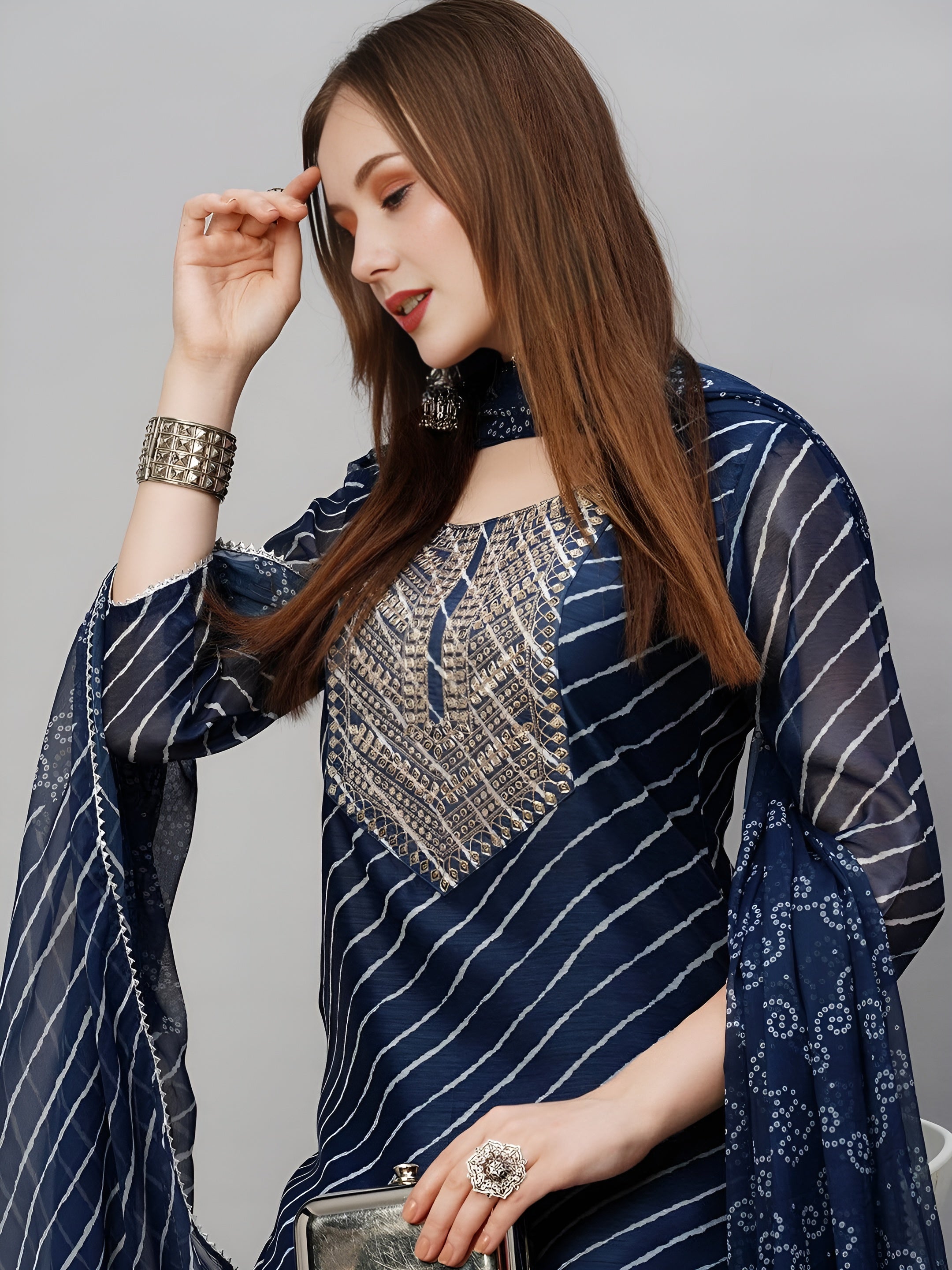 Kurti pant with duppta