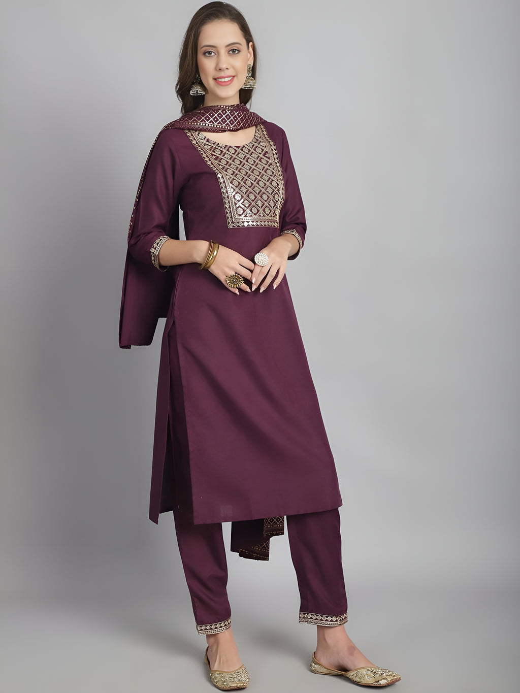 Kurti pant with duppta