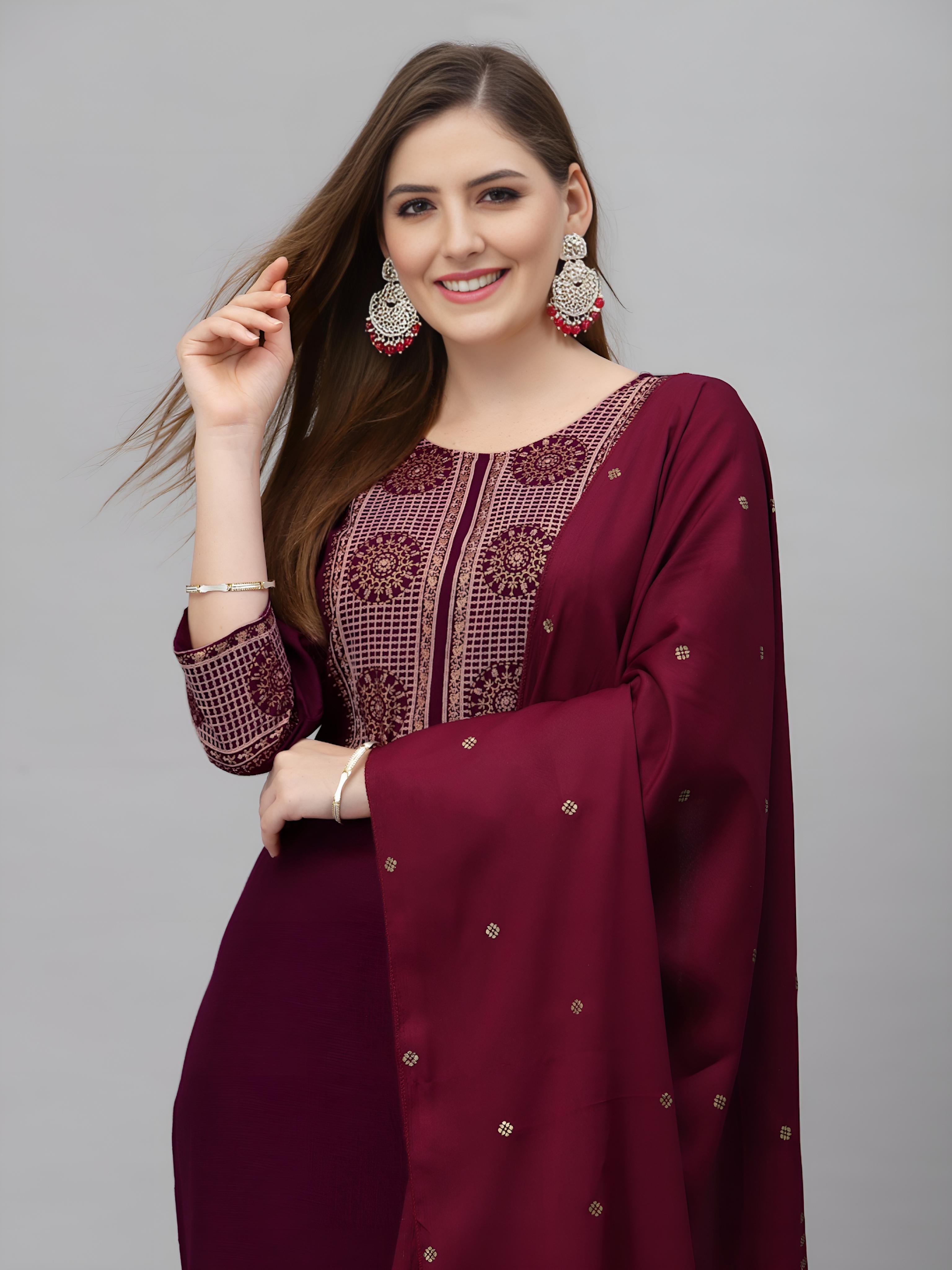 Kurti pant with duppta