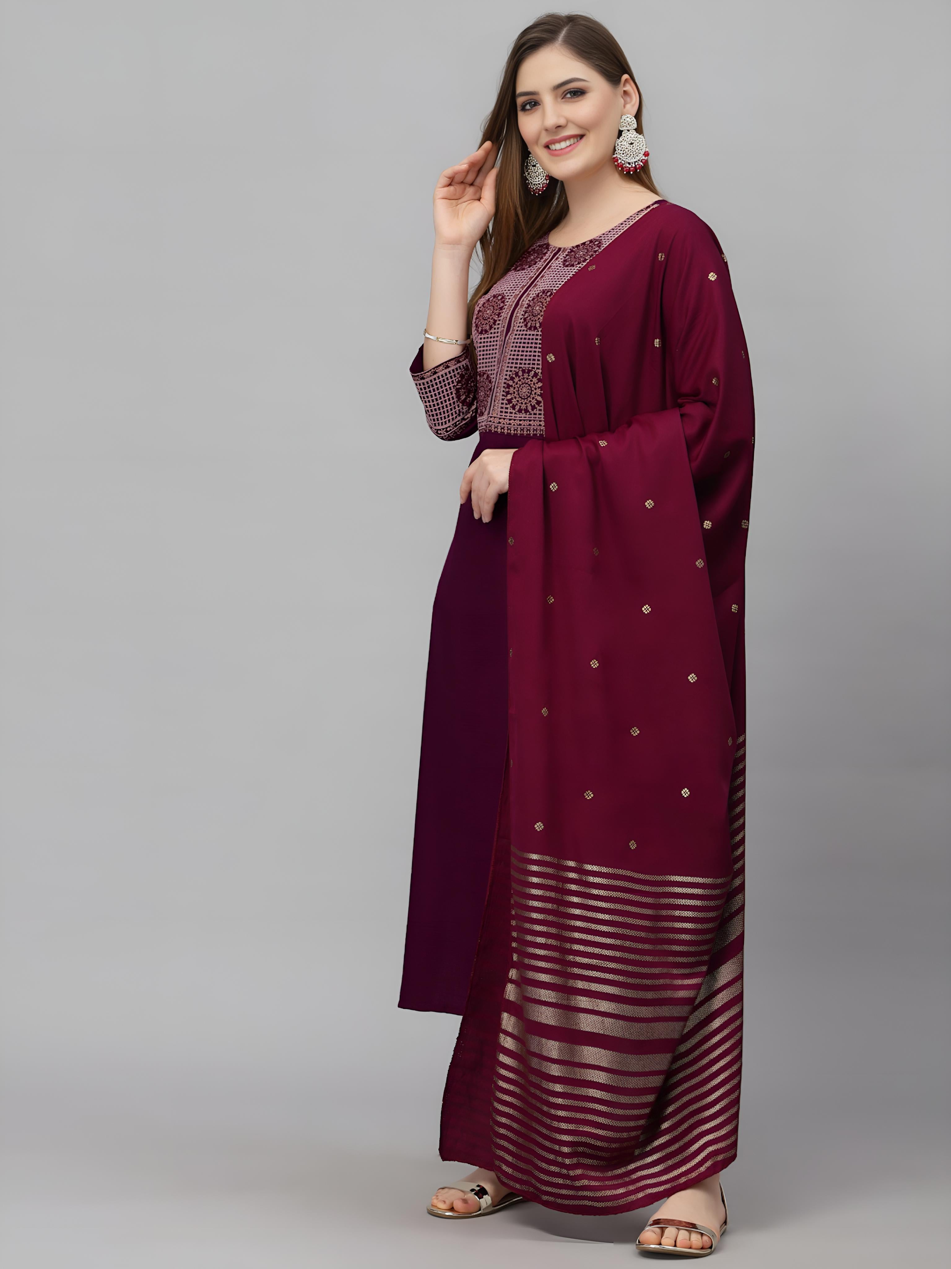 Kurti pant with duppta
