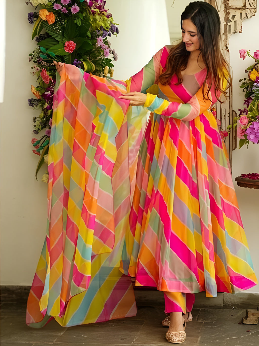 Kurti pant with duppta