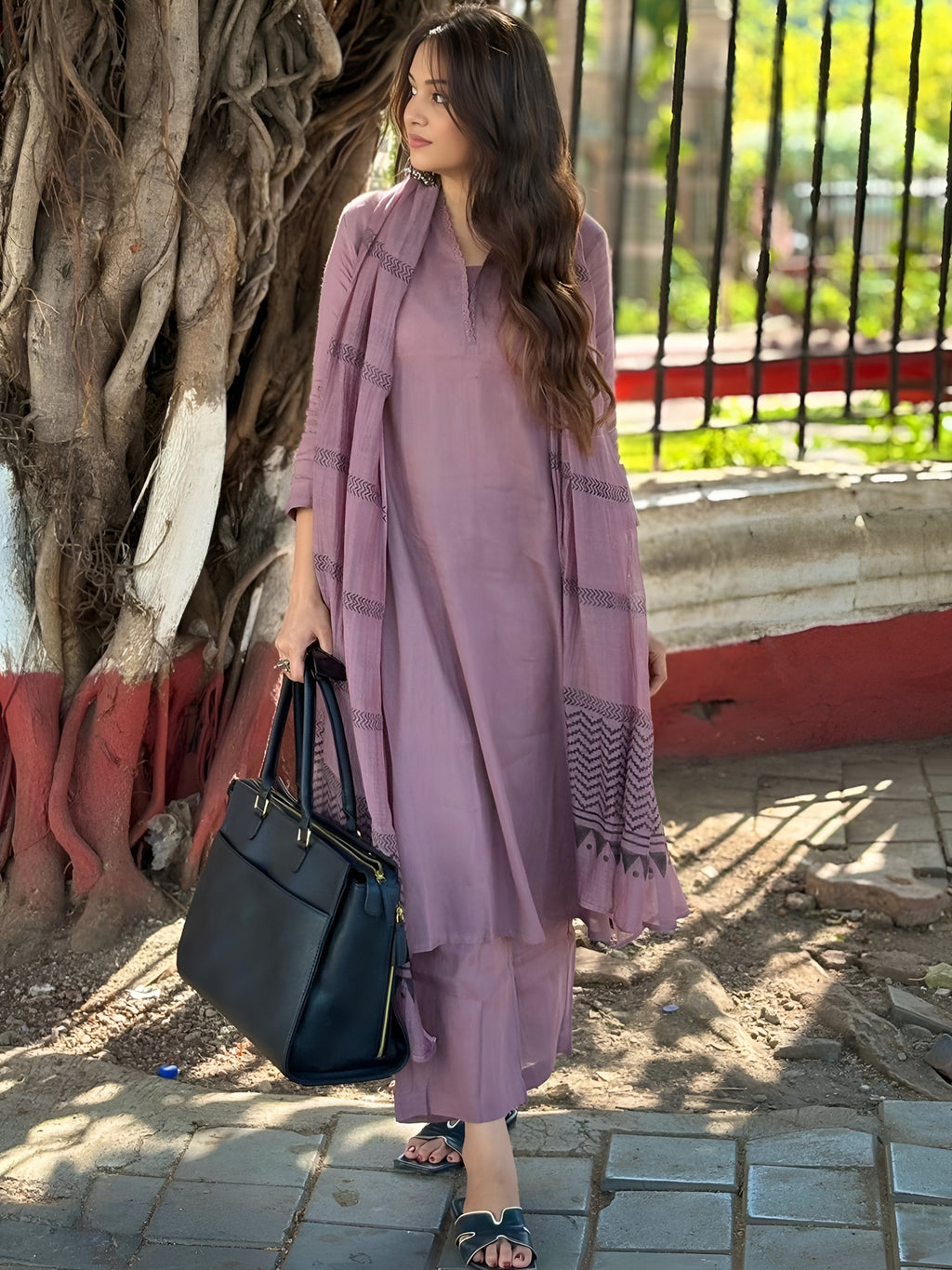 Ladies fancy kurti pair