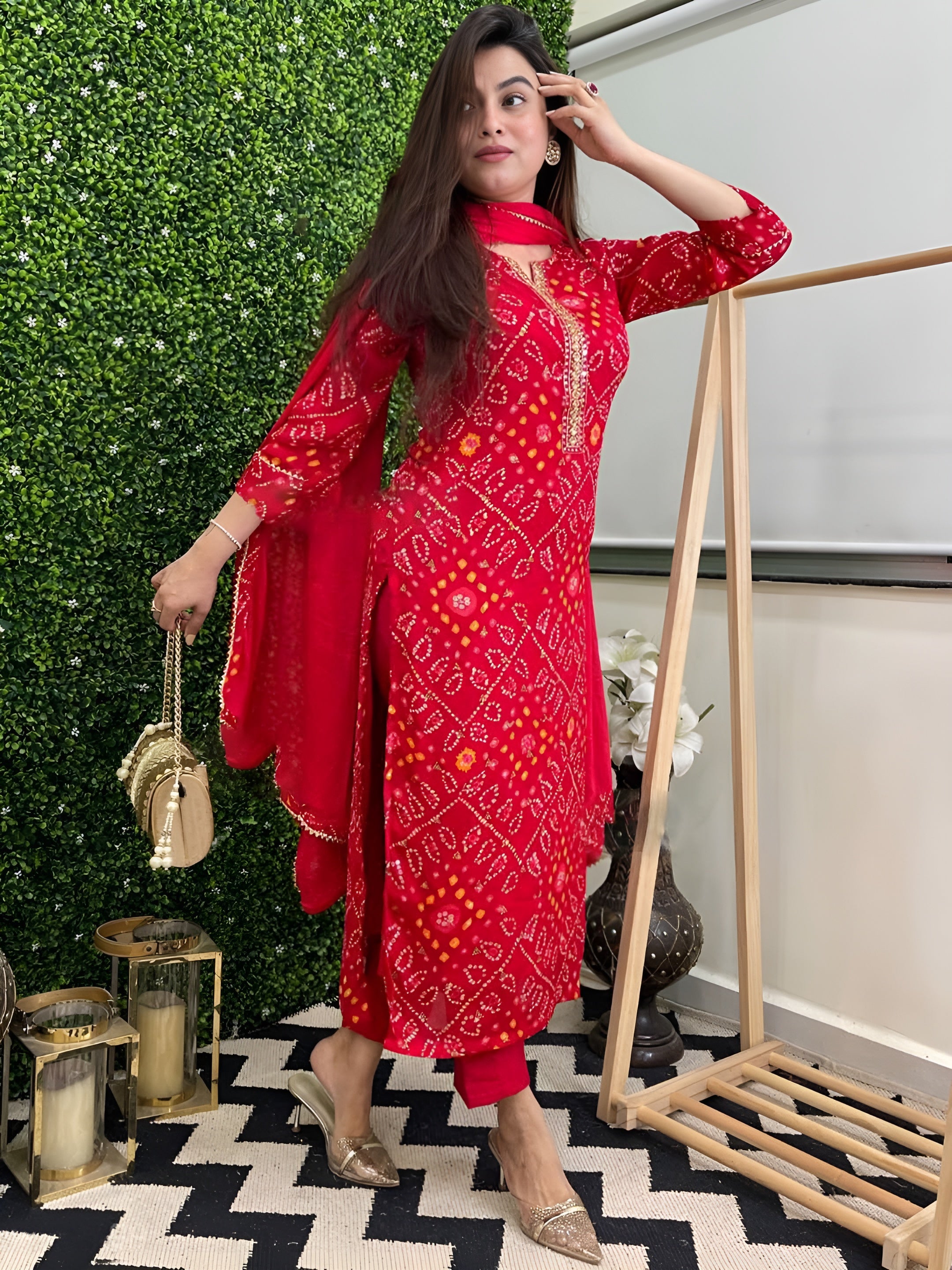 Ladies fancy kurti pair