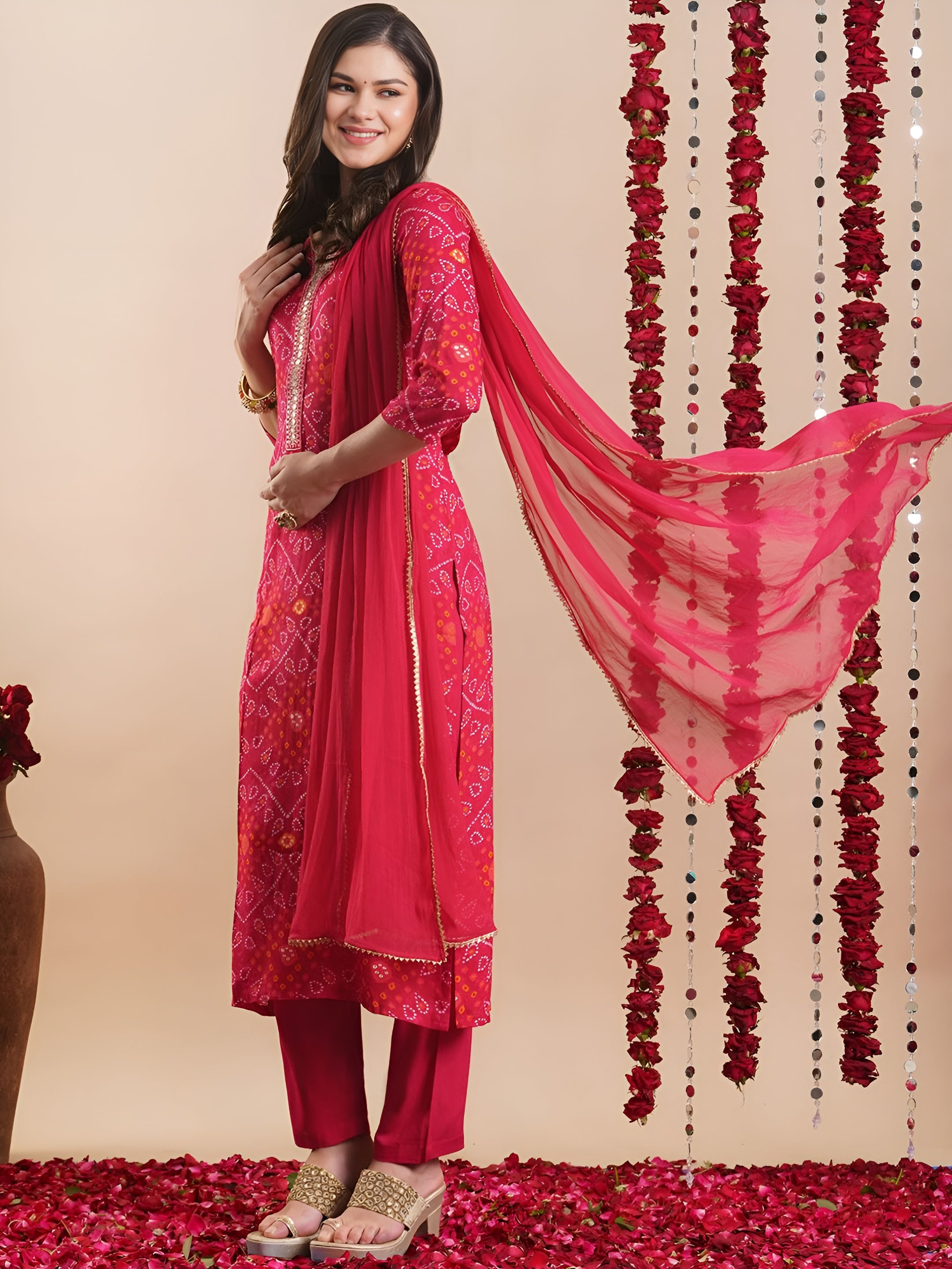Ladies fancy kurti pair
