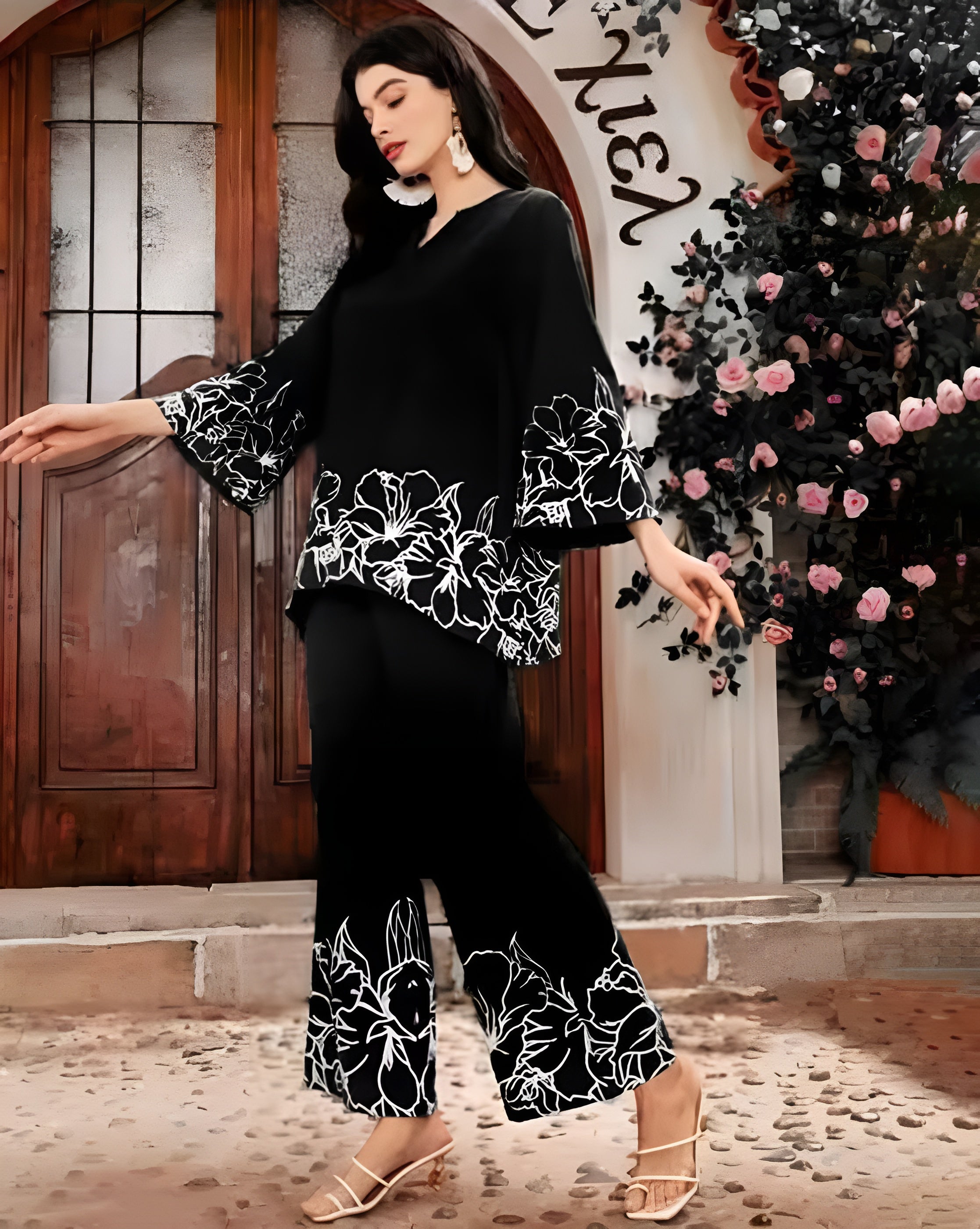 Ladies fancy cord-set