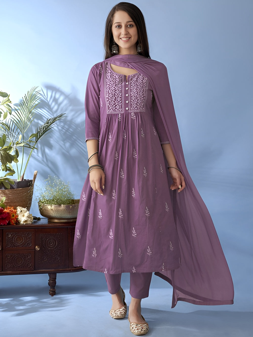 Ladies traditional kurti pant