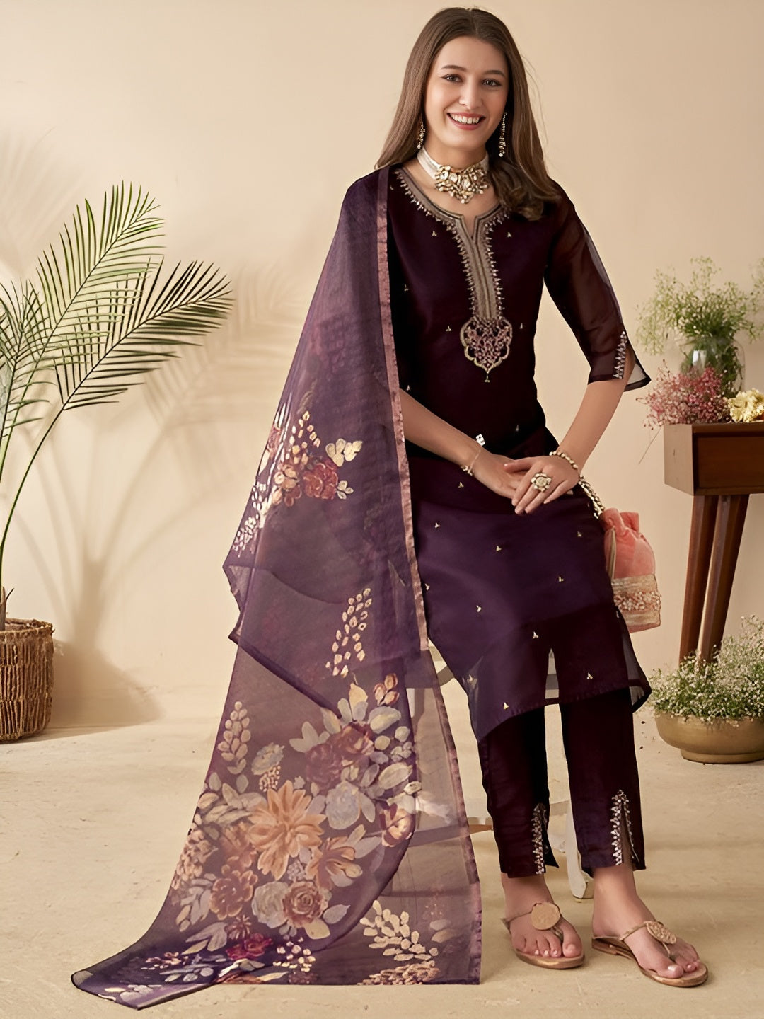 Traditional kurta pant set