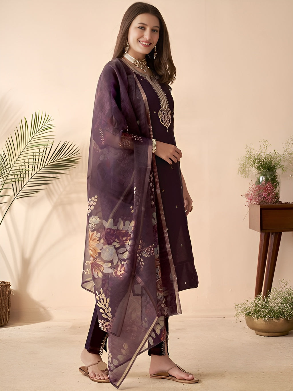 Traditional kurta pant set