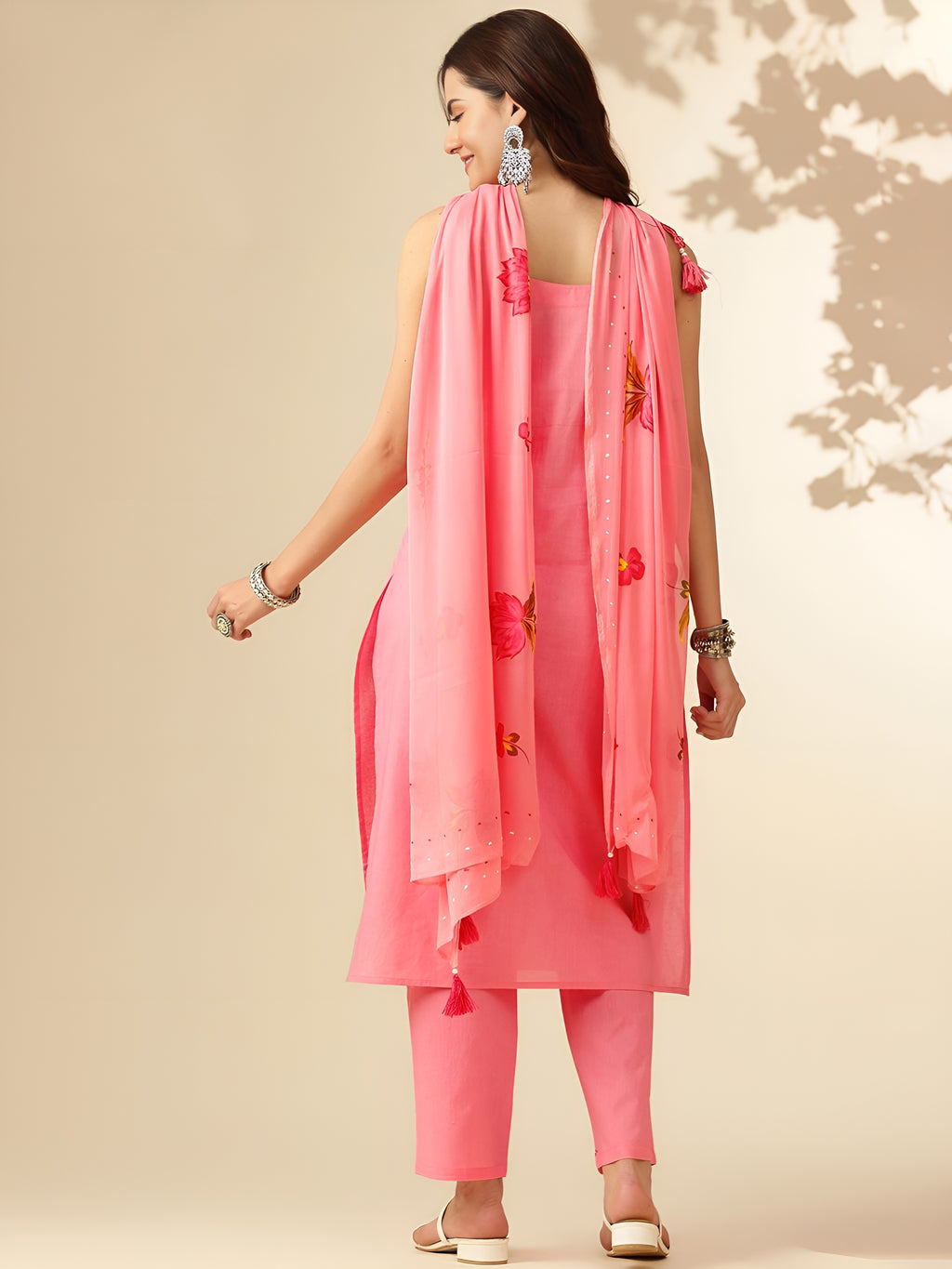 Kurti pant with dupatta