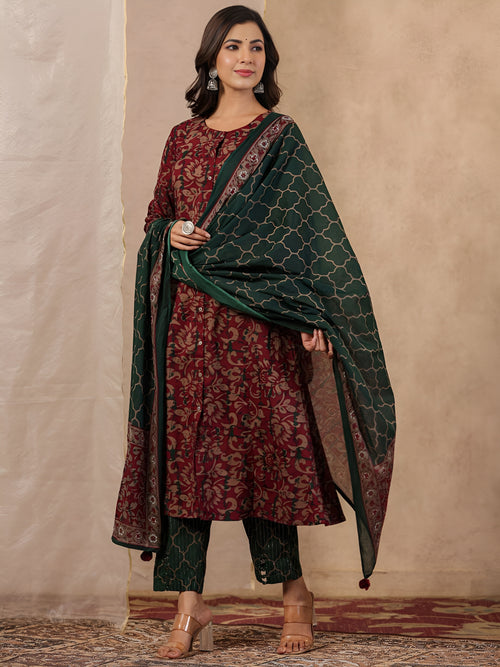 Kurti pant with dupatta