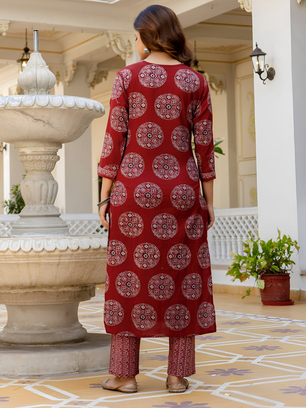 Kurti pant with dupatta