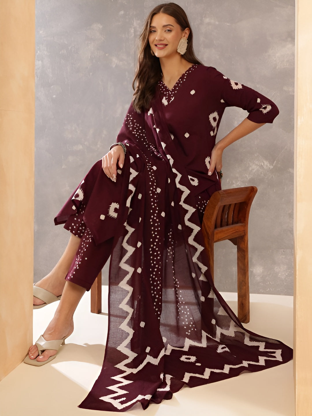 Kurti pant with dupatta