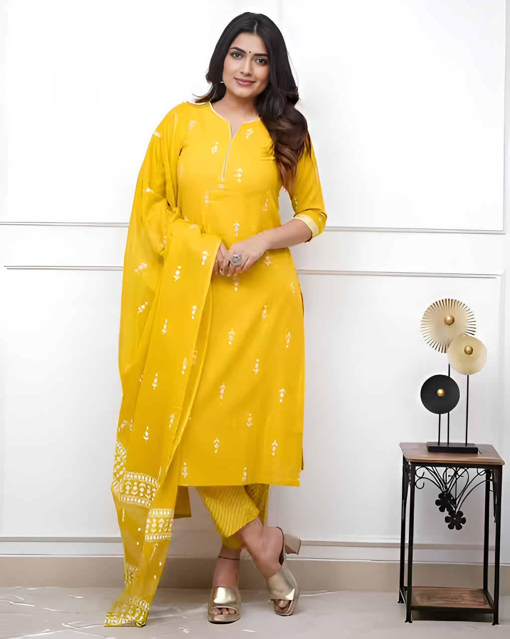 Kurti pant with dupatta