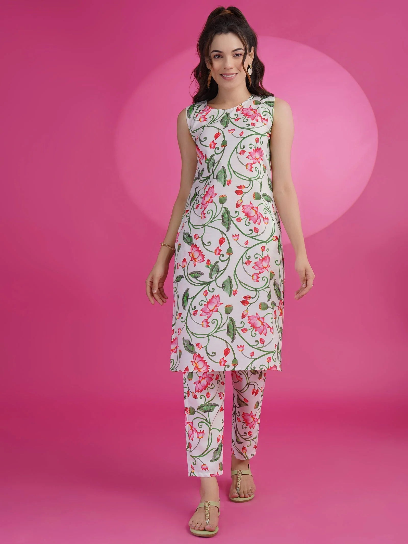 Kurti pant with dupatta