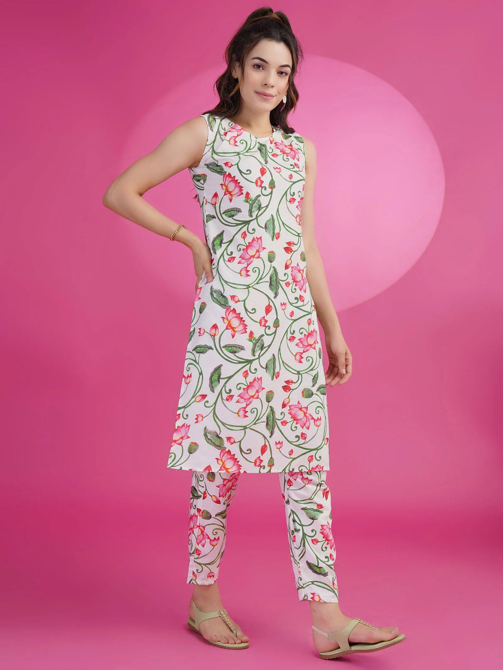 Kurti pant with dupatta