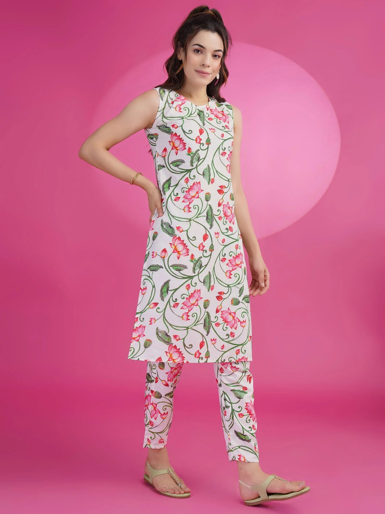 Kurti pant with dupatta