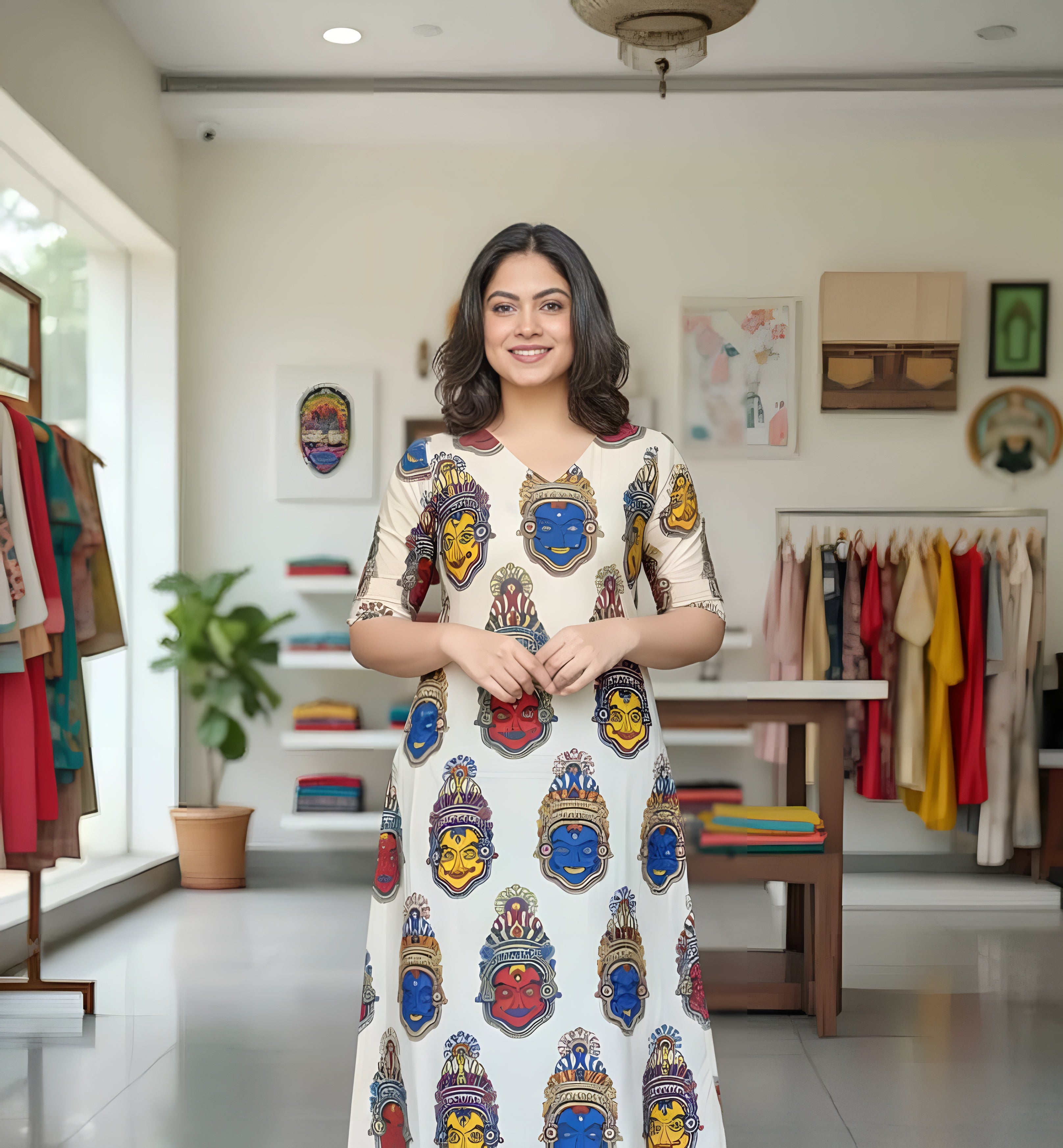 LADIES FANCY KURTI