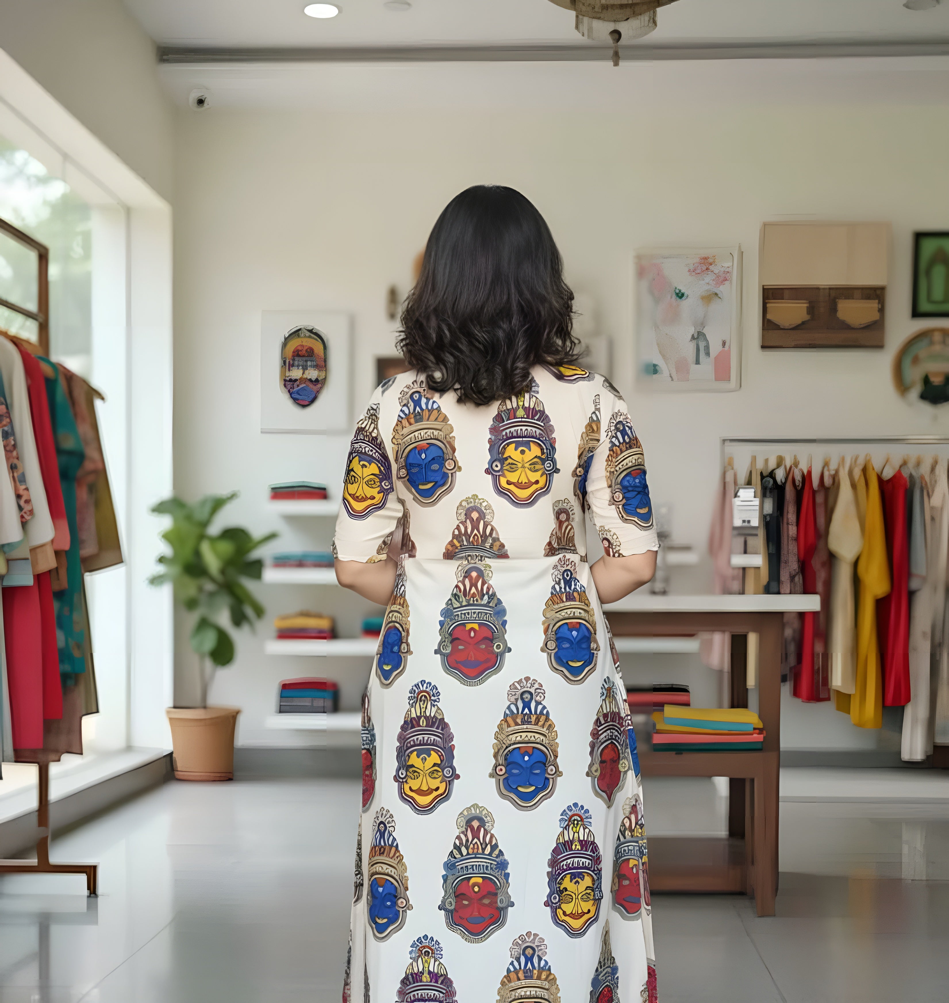 LADIES FANCY KURTI