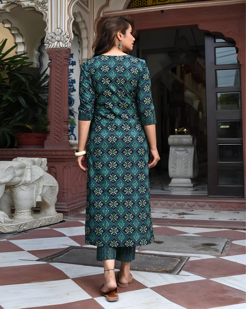 kurti pant with dupatta
