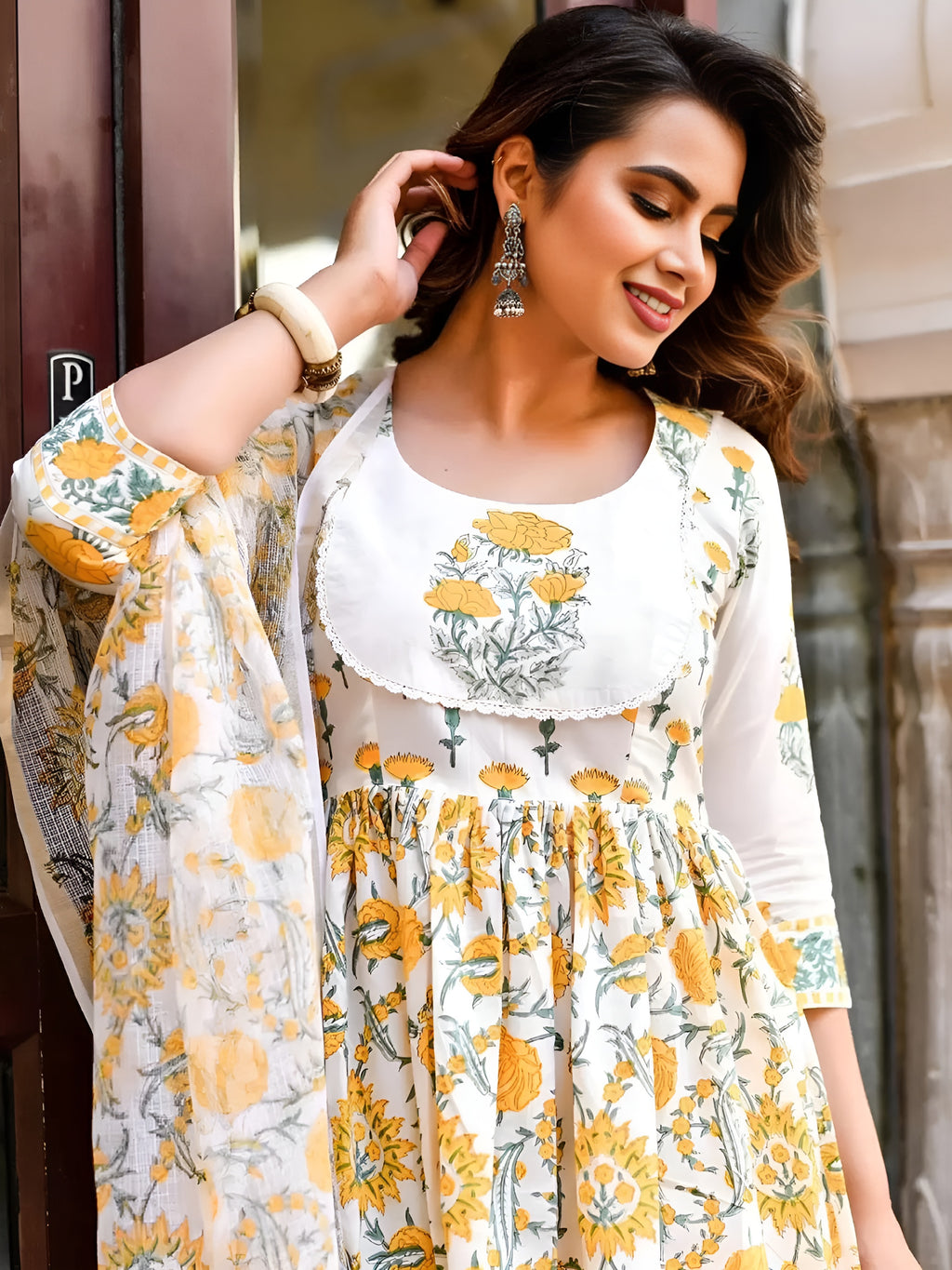 KURTI PANT WITH DUPATTA