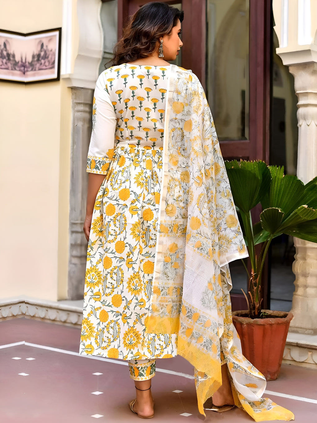 KURTI PANT WITH DUPATTA
