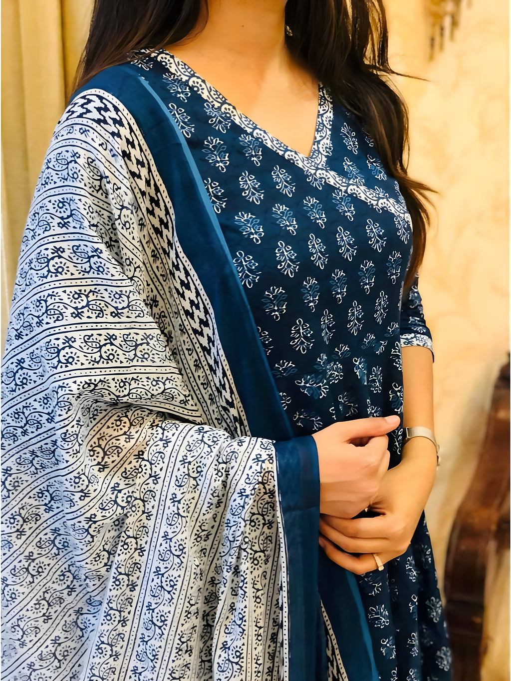 KURTI PANT WITH DUPATTA