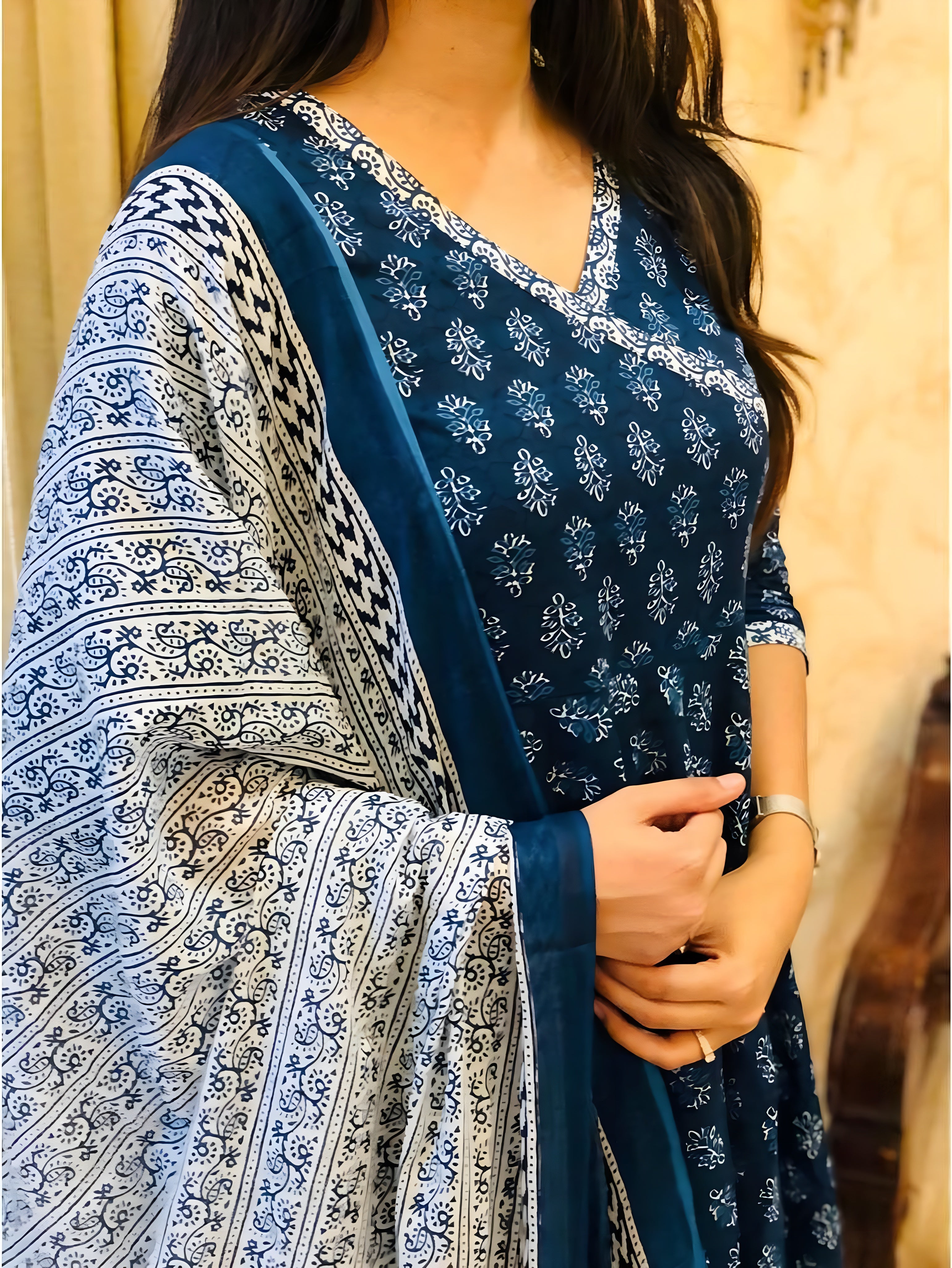 KURTI PANT WITH DUPATTA