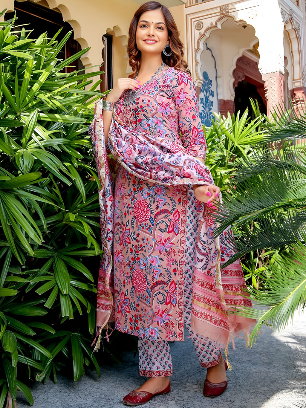 KURTI PANT WITH DUPATTA
