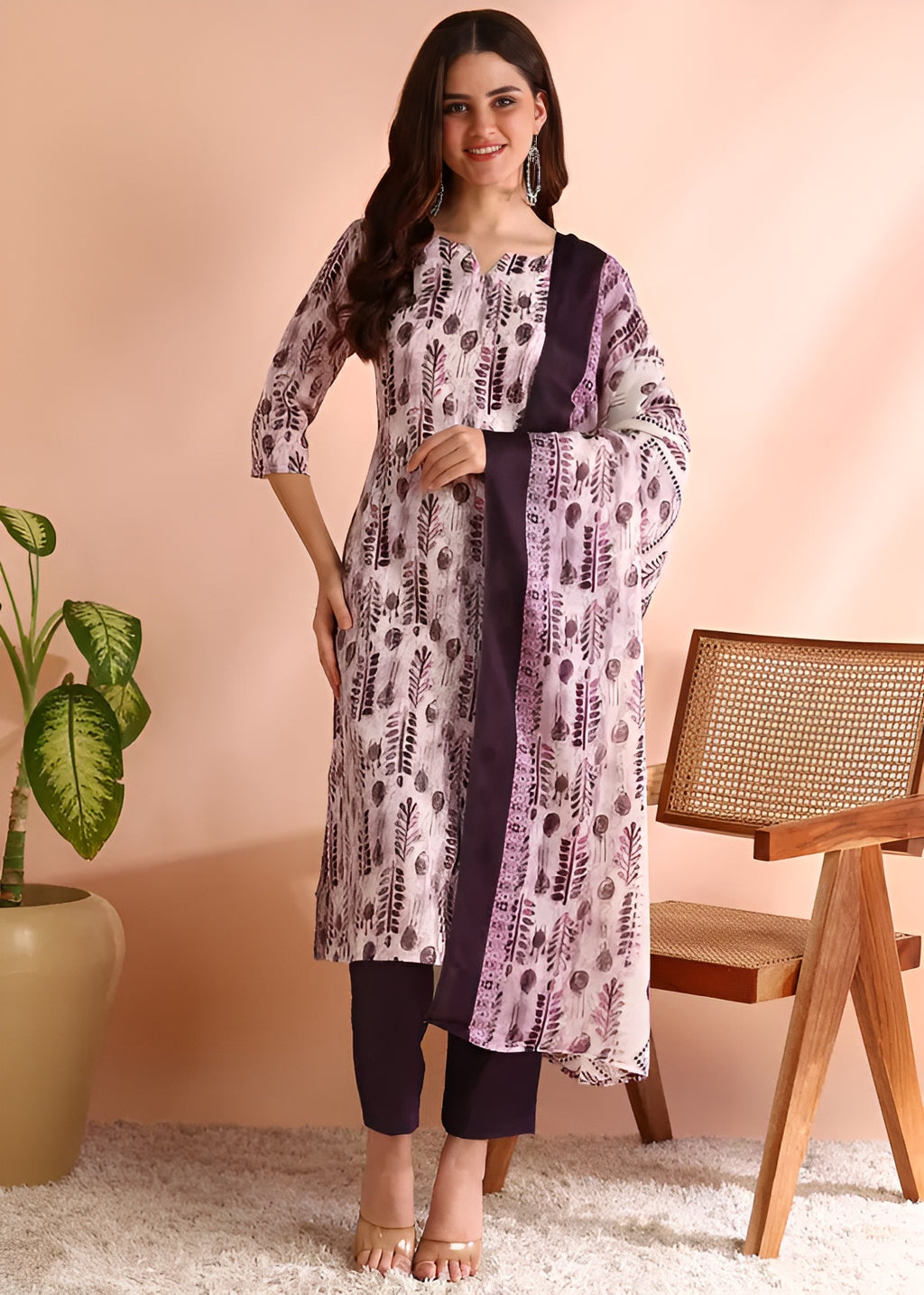 KURTI PANT WITH DUPATTA