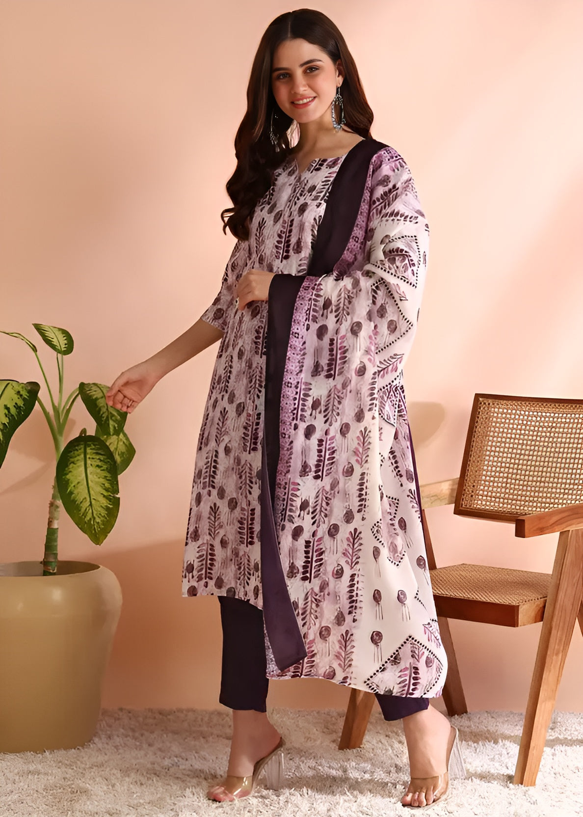 KURTI PANT WITH DUPATTA