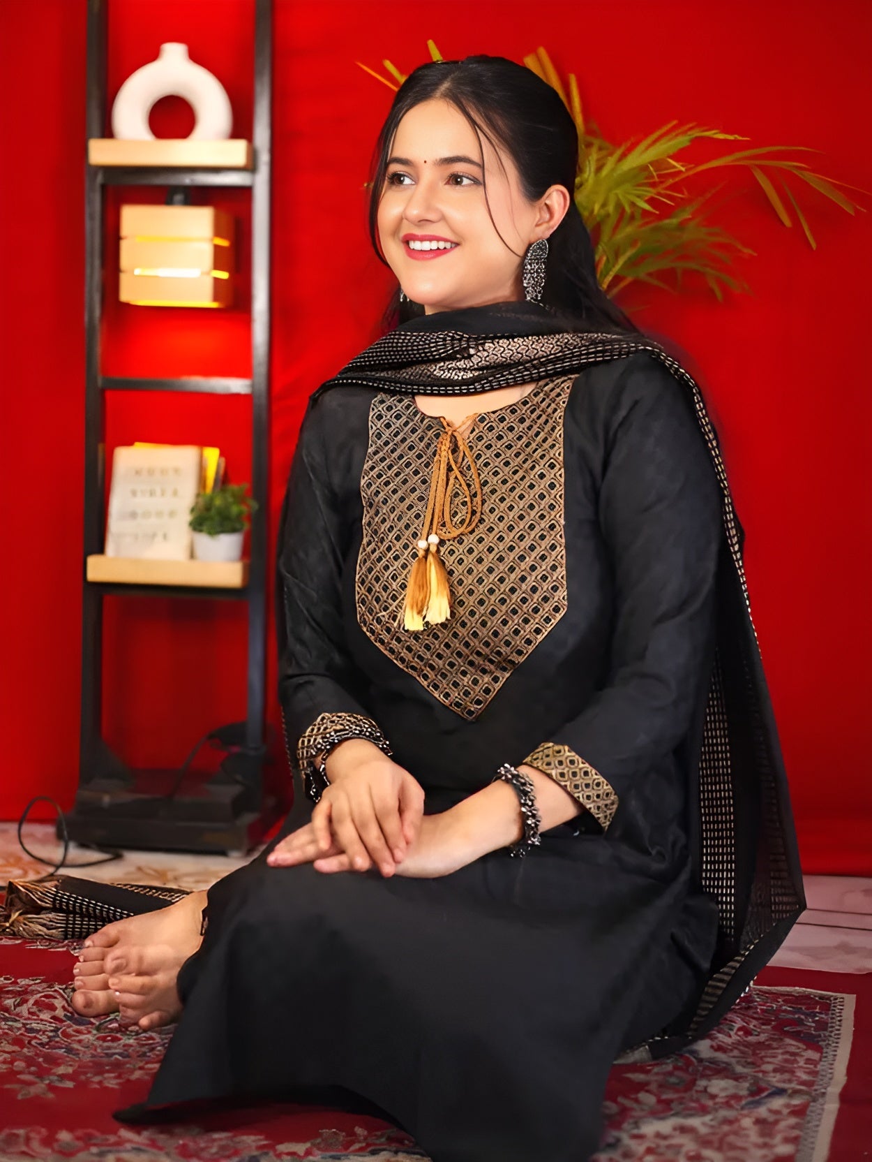 KURTI PANT WITH DUPATTA