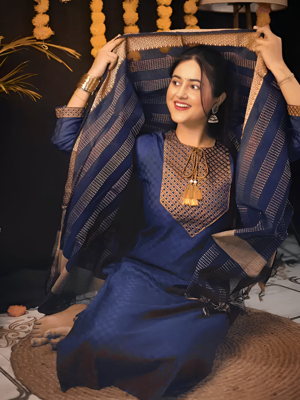 KURTI PANT WITH DUPATTA