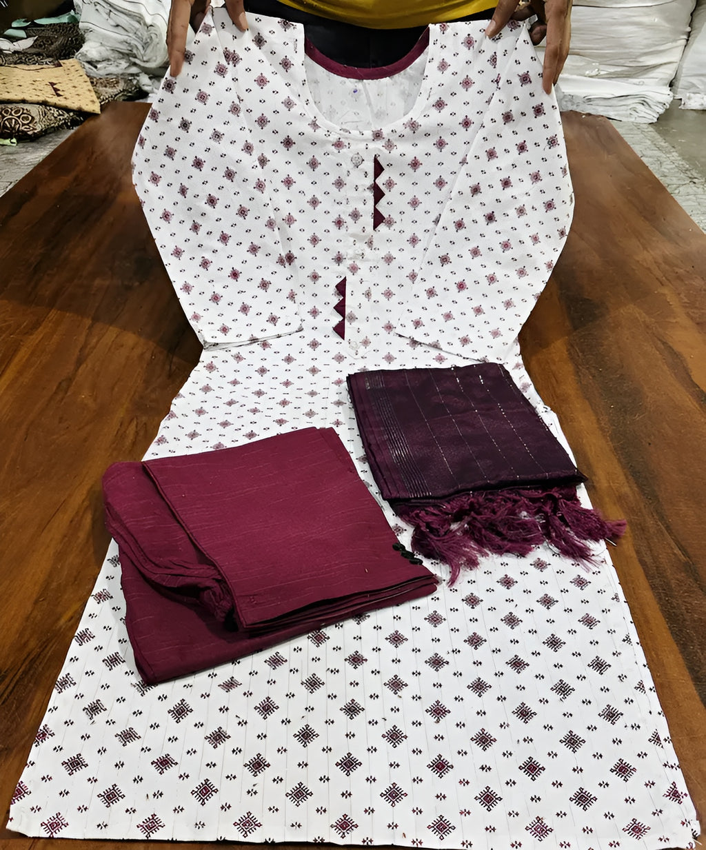 KURTI PANT WITH DUPATTA