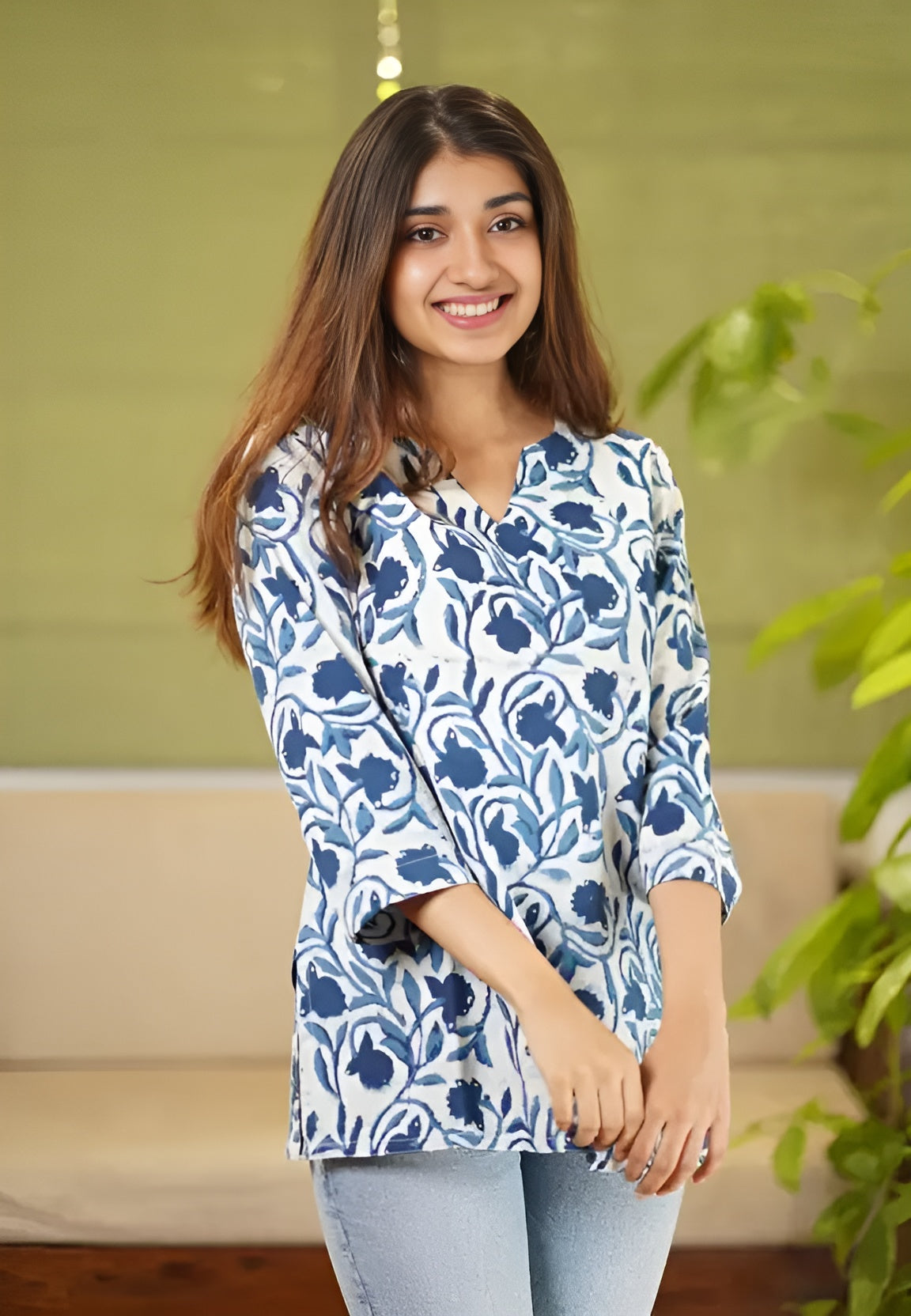 LADIES FANCY TOP