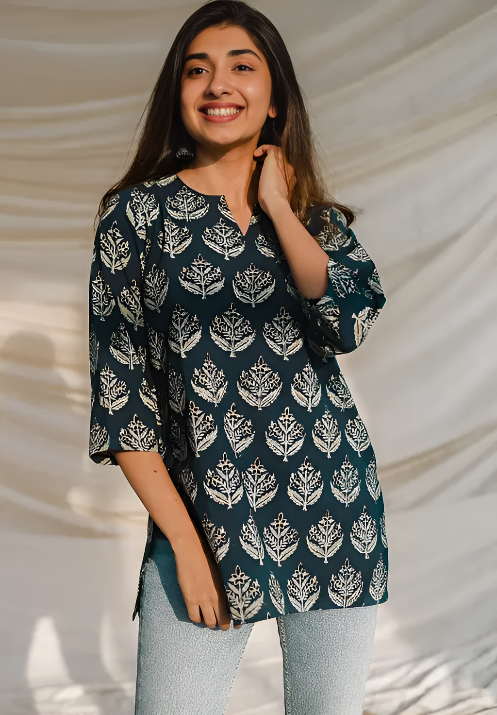 LADIES FANCY TOP