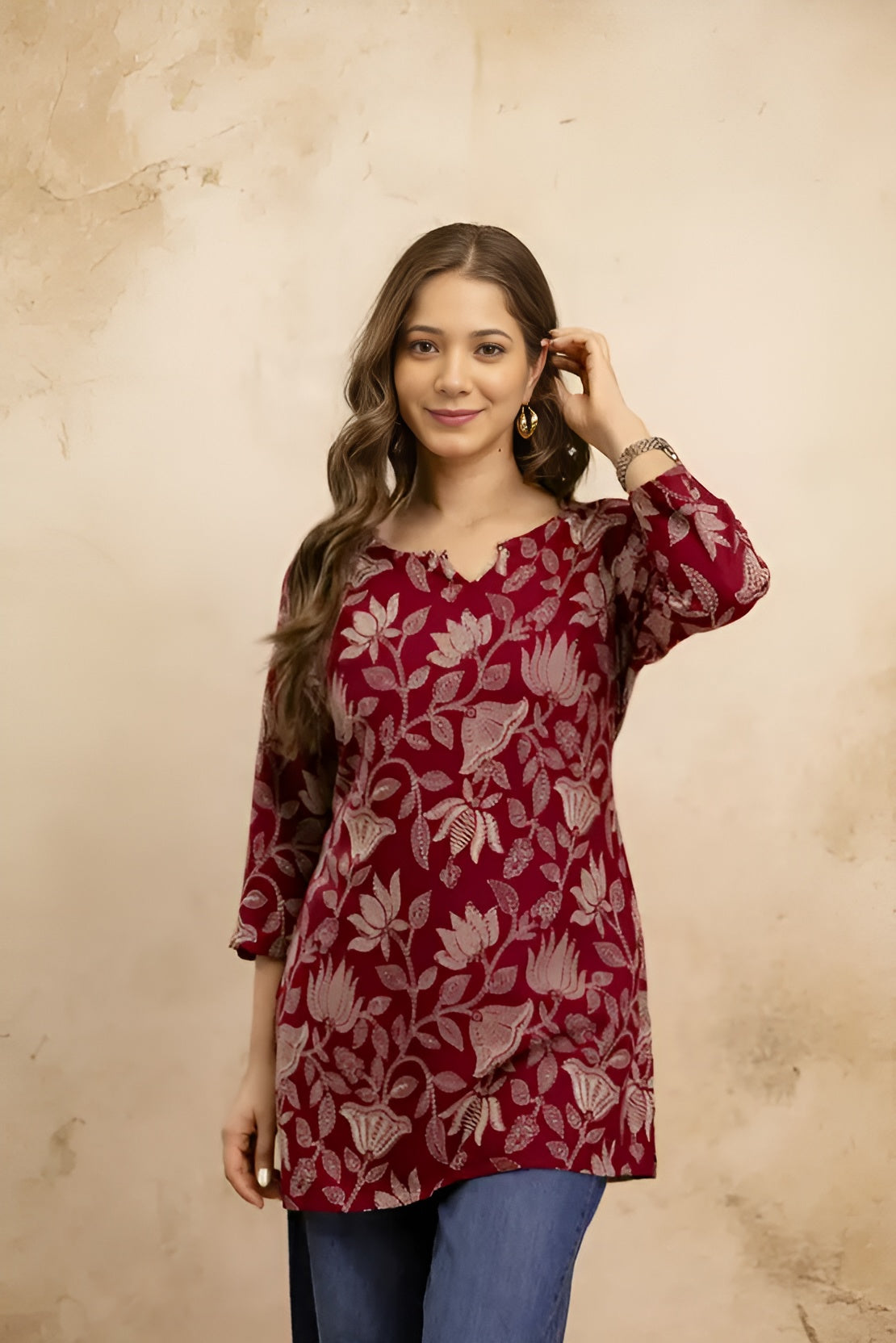 LADIES FANCY TOP
