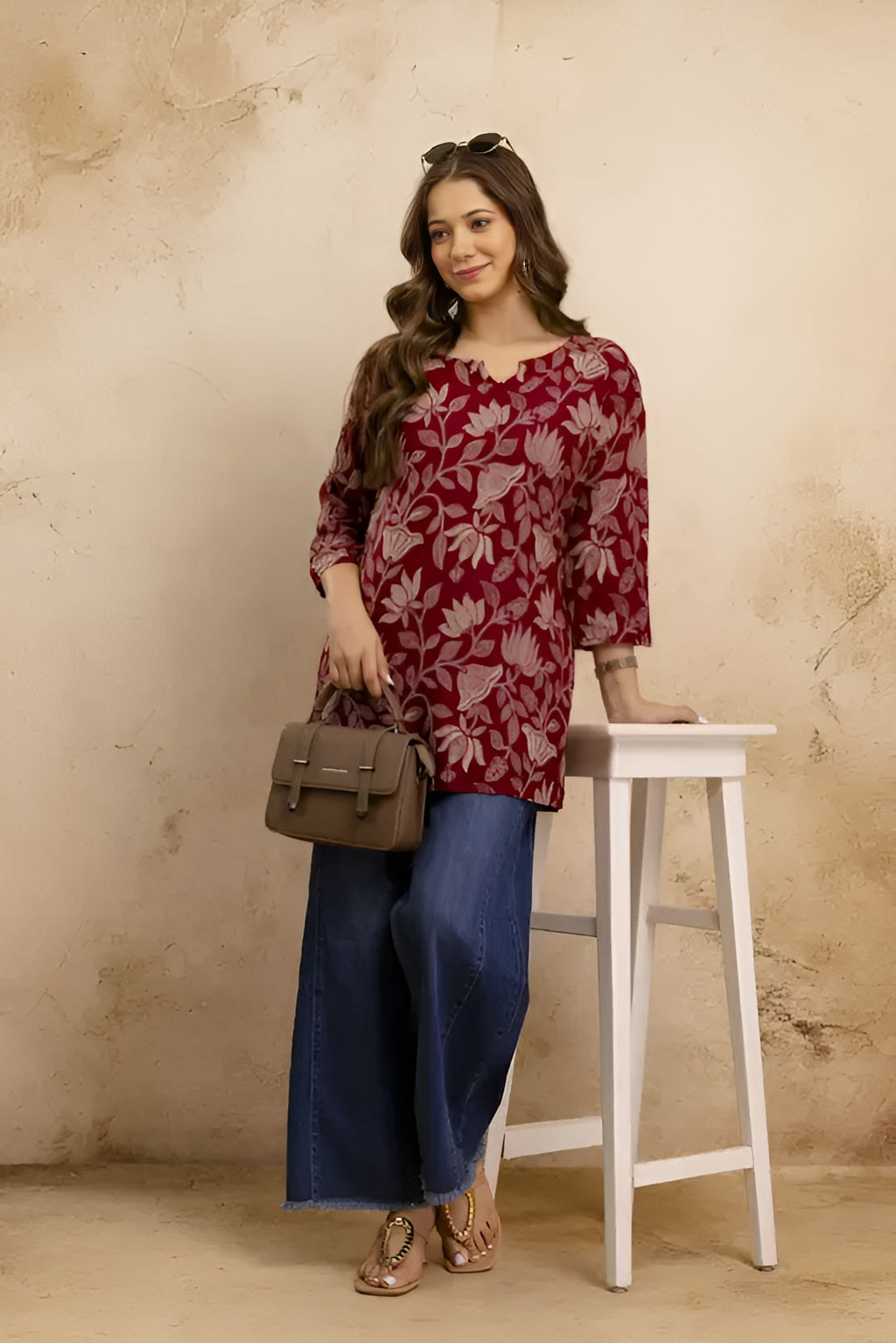 LADIES FANCY TOP