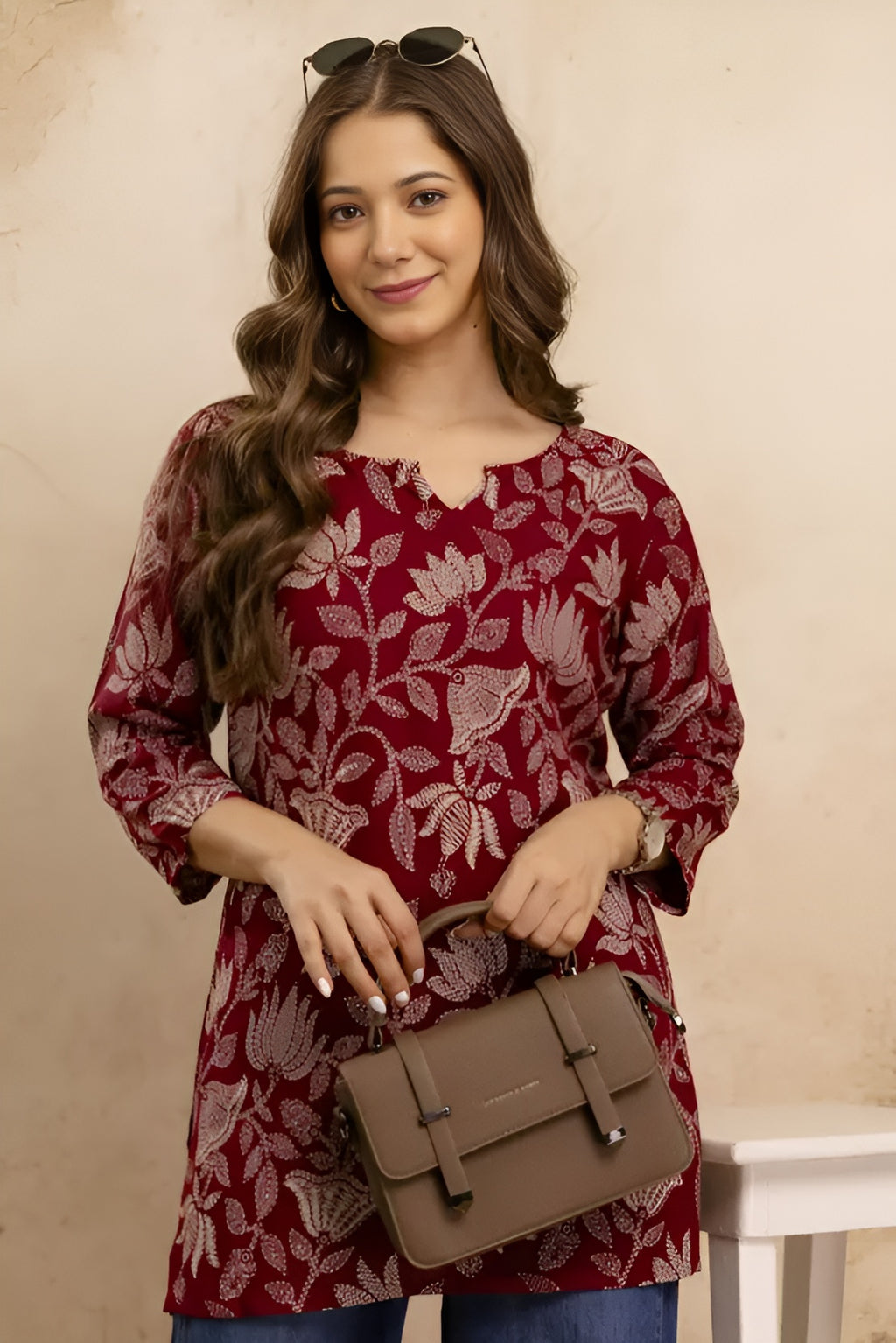 LADIES FANCY TOP