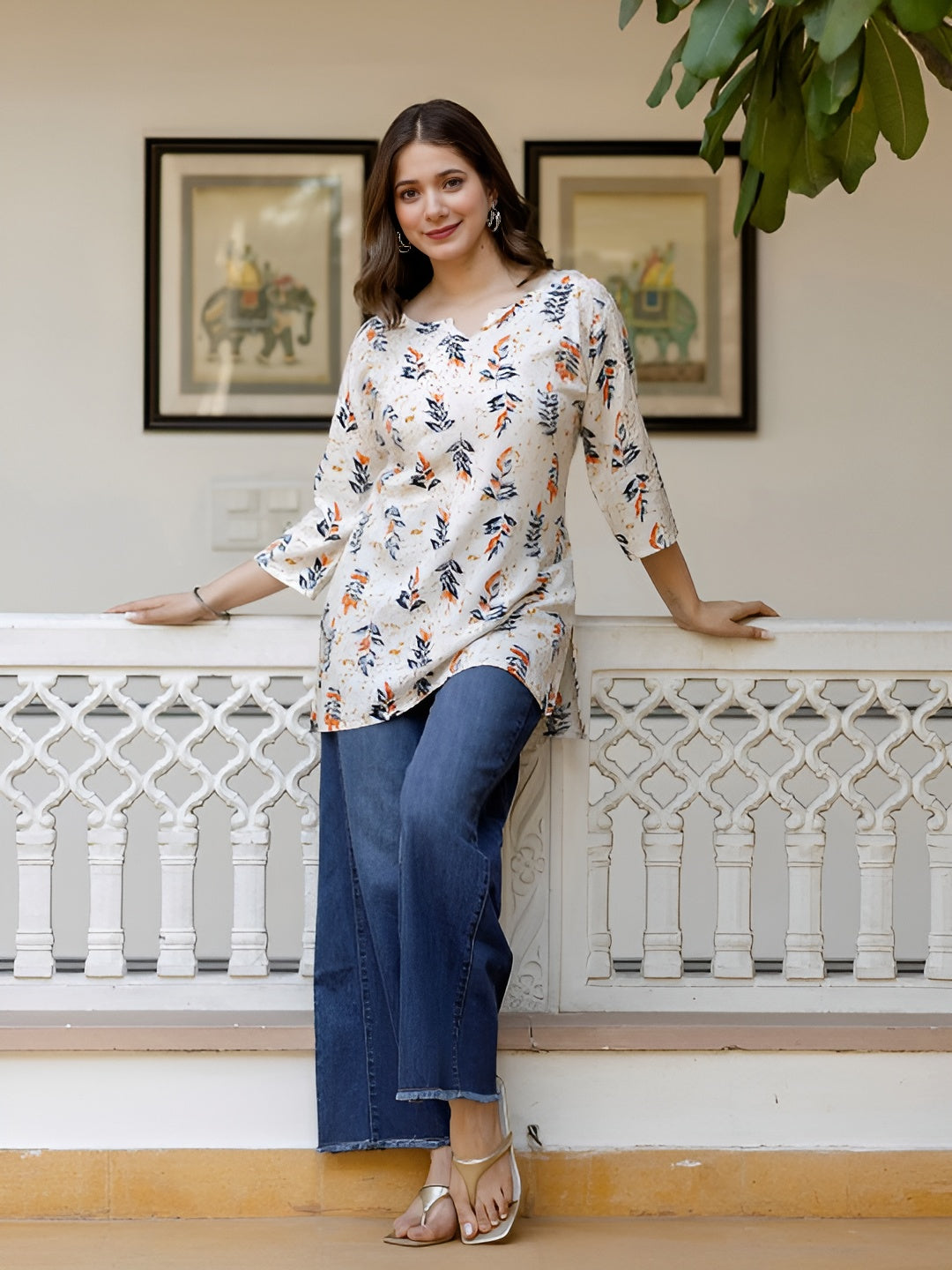 LADIES FANCY TOP