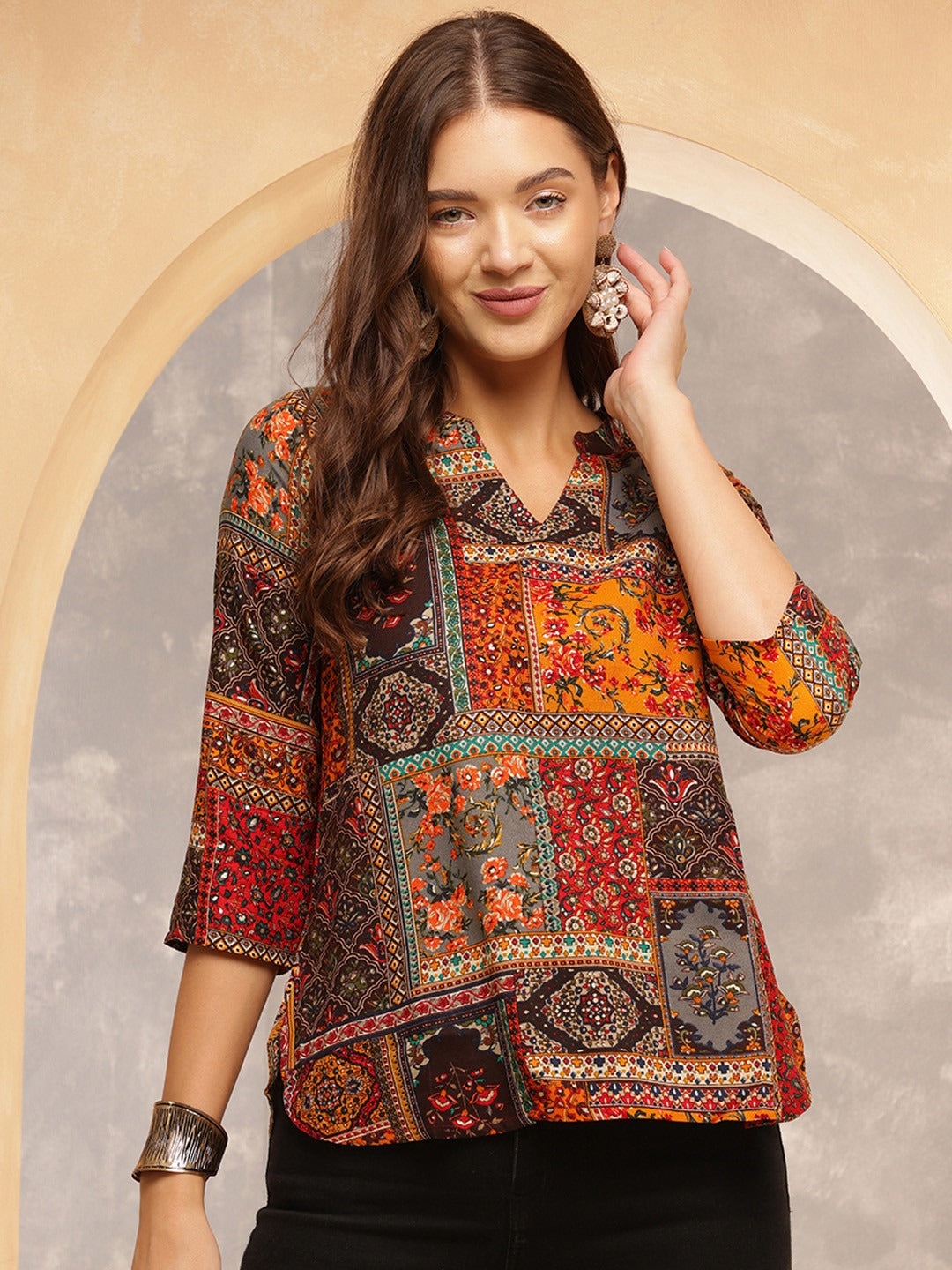 LADIES FANCY TOP