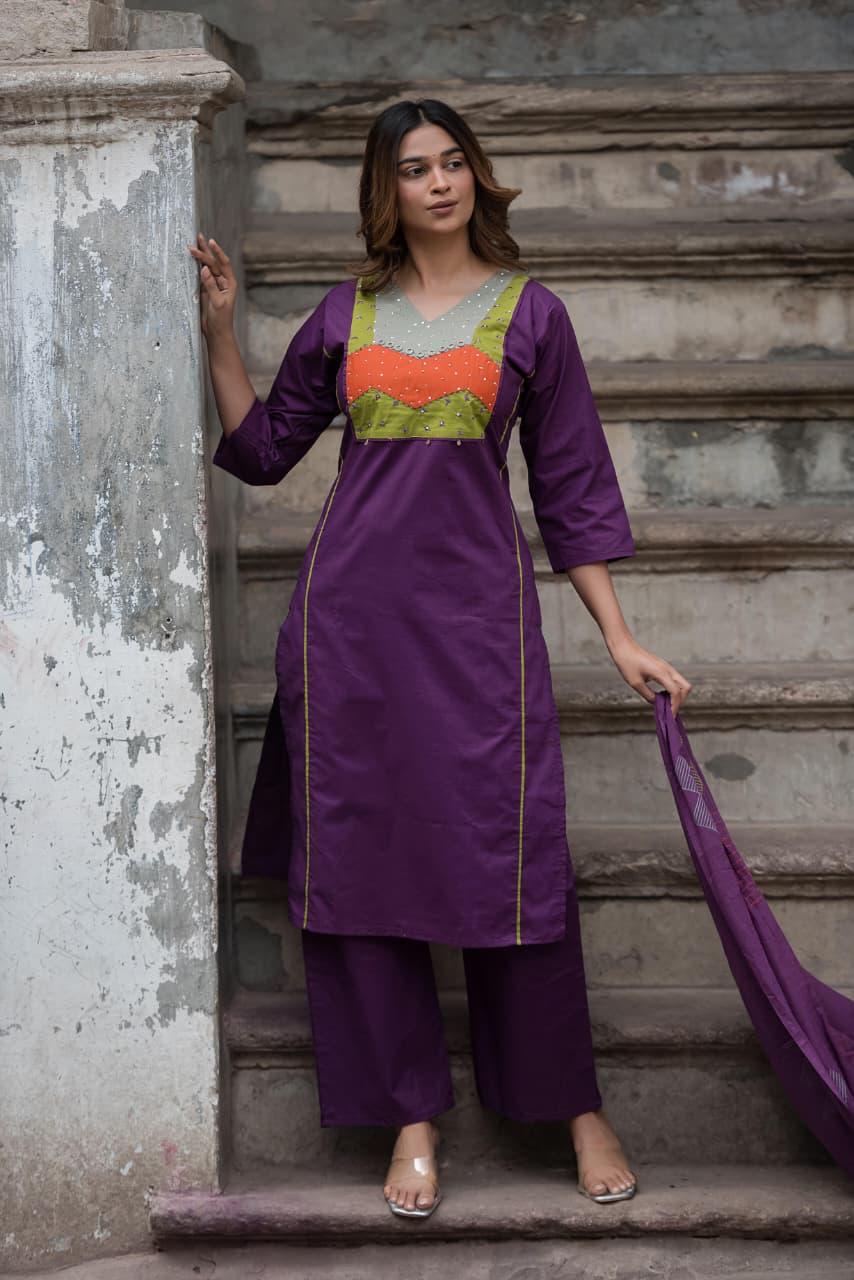 Kurti pant with duptta