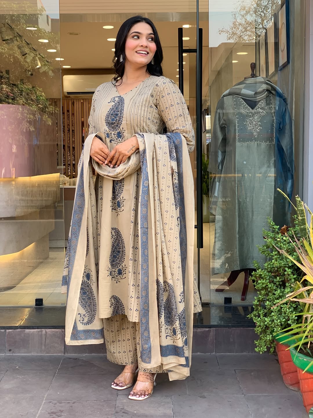 kurti pant with duptta