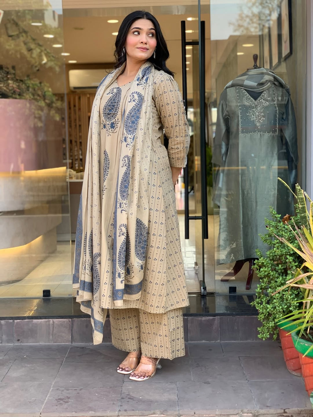 kurti pant with duptta