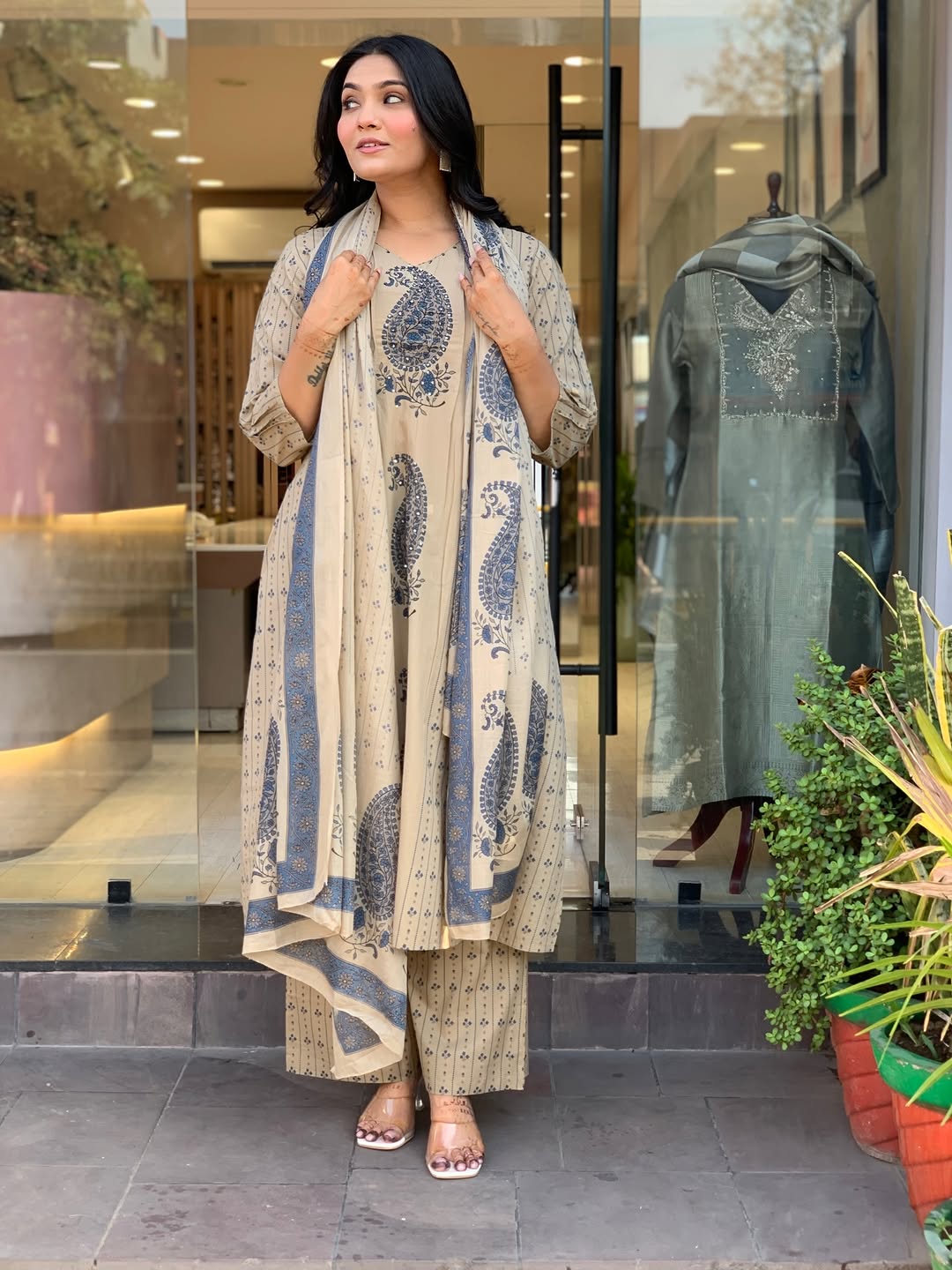 kurti pant with duptta